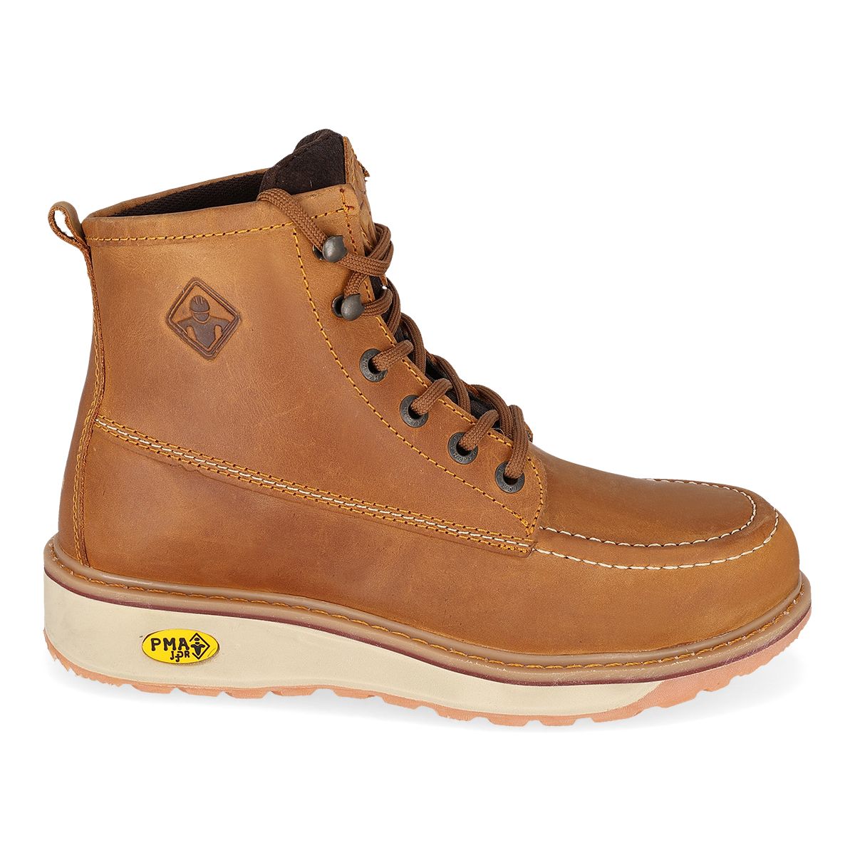 BOTA DE TRABAJO HOMBRE PMA 2334 MIEL -OUTLET