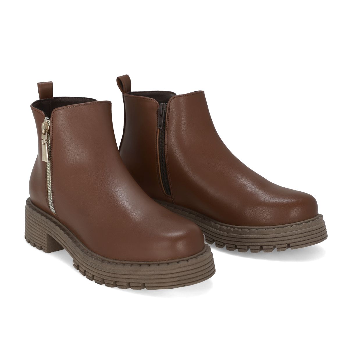 BOTA CASUAL MUJER ADIXION 7002 TAUPE
