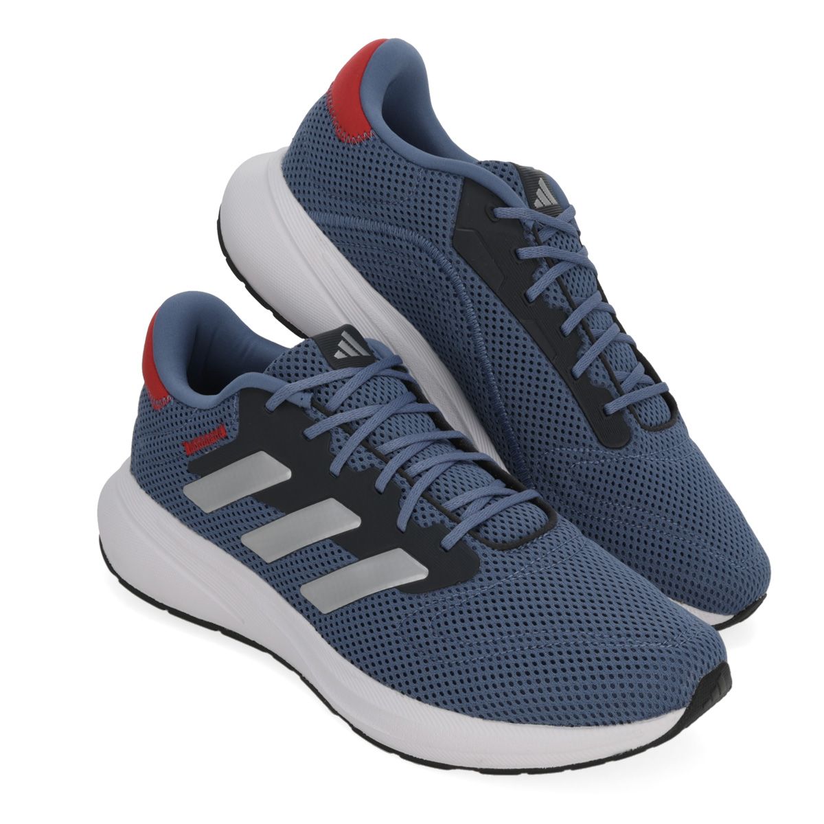 DEPORTIVO HOMBRE ADIDAS IG0737 AZUL/PLATA-OUTLET