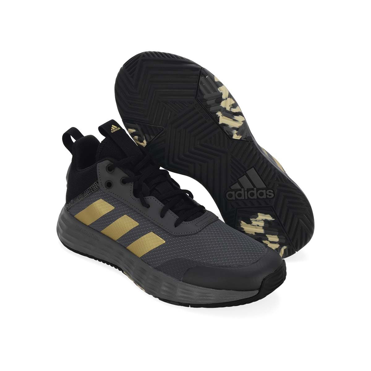 BASQUETBALL HOMBRE ADIDAS GW5483 OXFORD/ORO-OUTLET