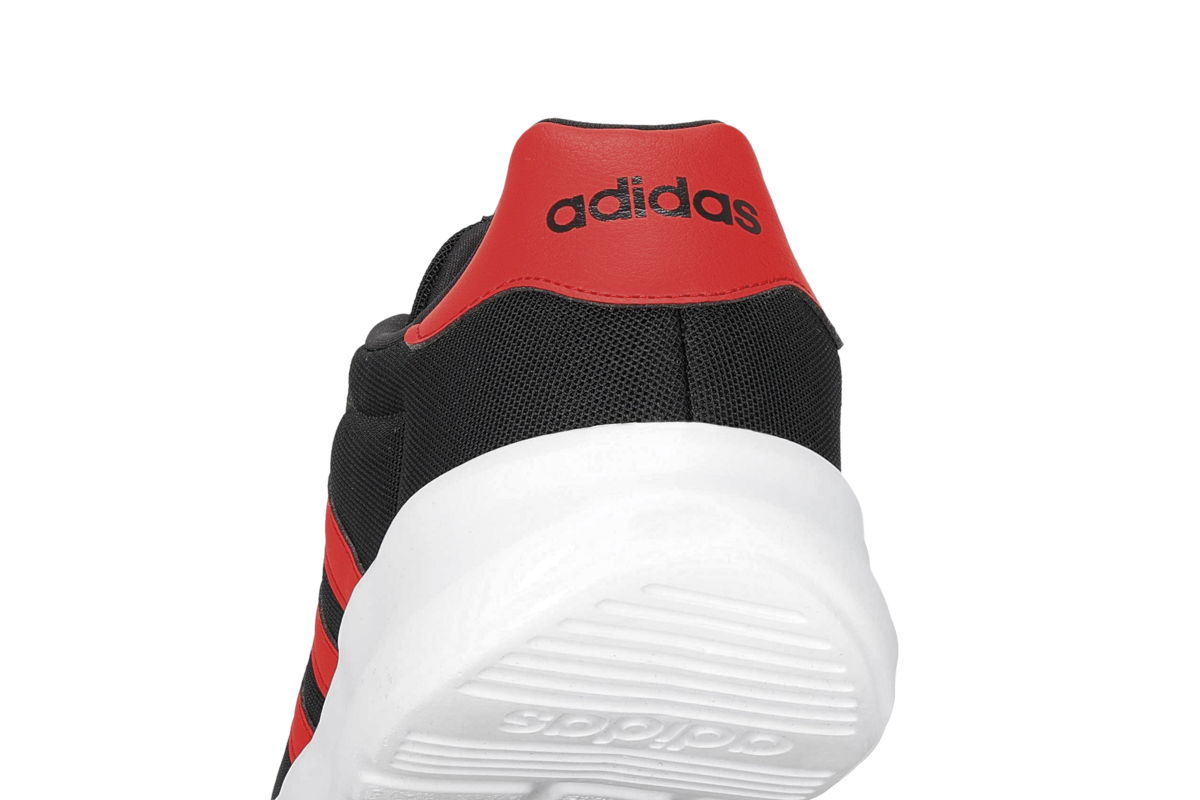 DEPORTIVO HOMBRE ADIDAS HP6095 NEGRO/ROJO-OUTLET