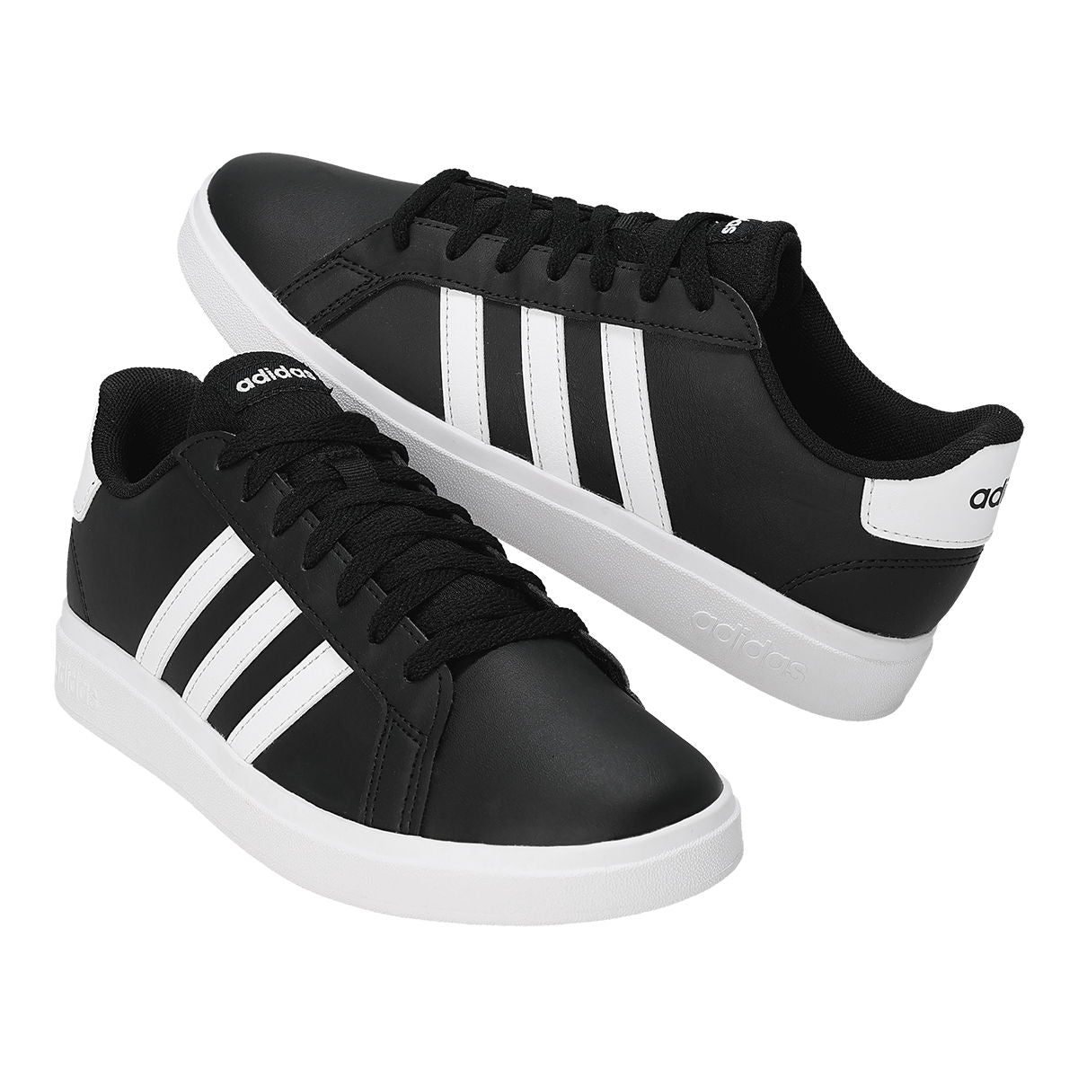 URBANO MUJER ADIDAS GW6503 NEGRO/BLANCO-OFERTA