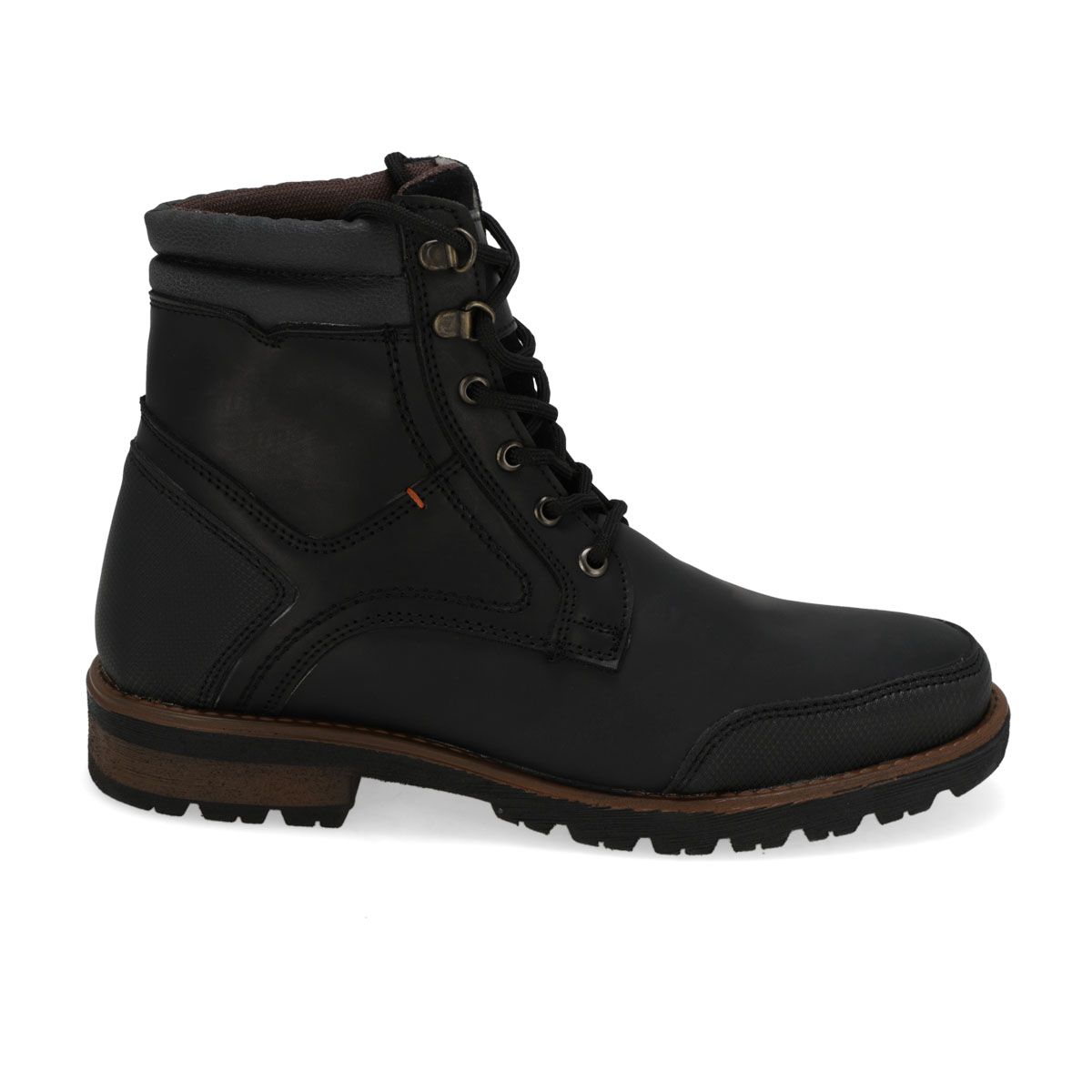 BOTA CASUAL HOMBRE ECCOFLEX 6100 CREAZYNEGRO-OUTLET