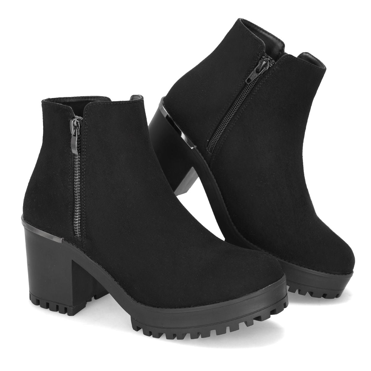 BOTIN TACON MUJER SUZY LOVE 1100 NEGRO-OUTLET