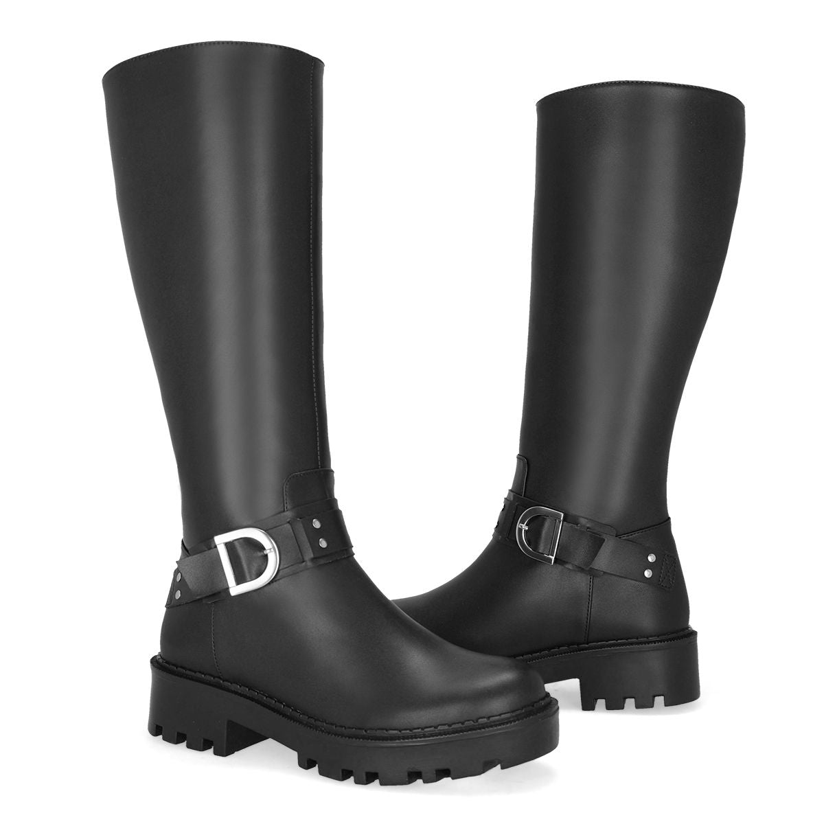 BOTA LARGA PISO MUJER SUZY LOVE 2023 NEGRO-OUTLET