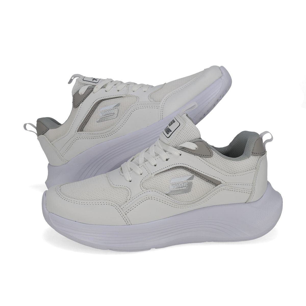 DEPORTIVO MUJER SPORT TIME FR-2 BLANCO/GRIS-OUTLET