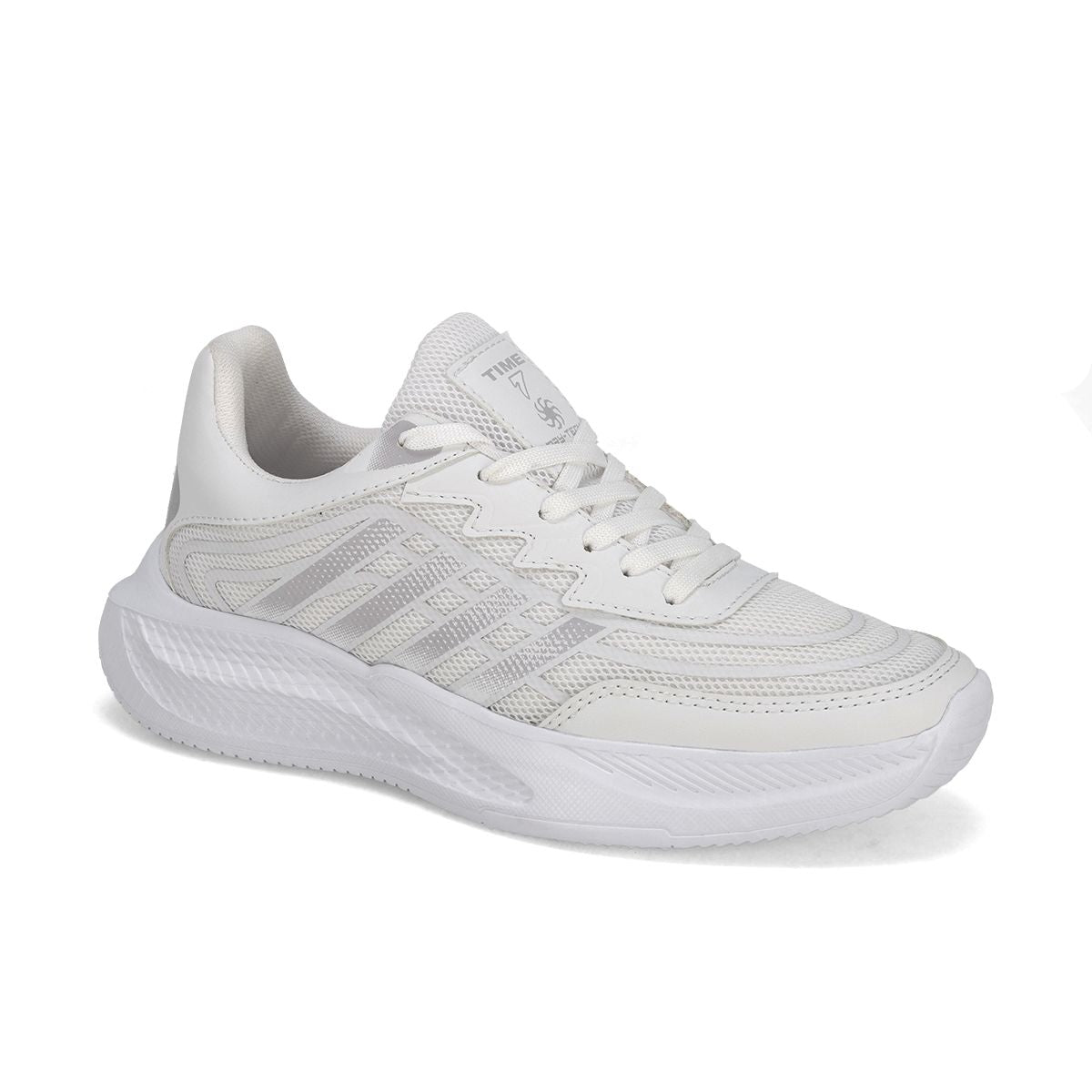 DEPORTIVO MUJER SPORT TIME 3059-19 BLANCO/GRIS-OUTLET