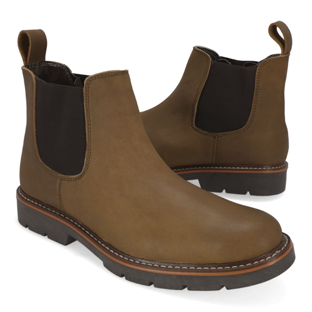 BOTA CASUAL HOMBRE ADRIANO BORZANI 021 TABACO-OUTLET
