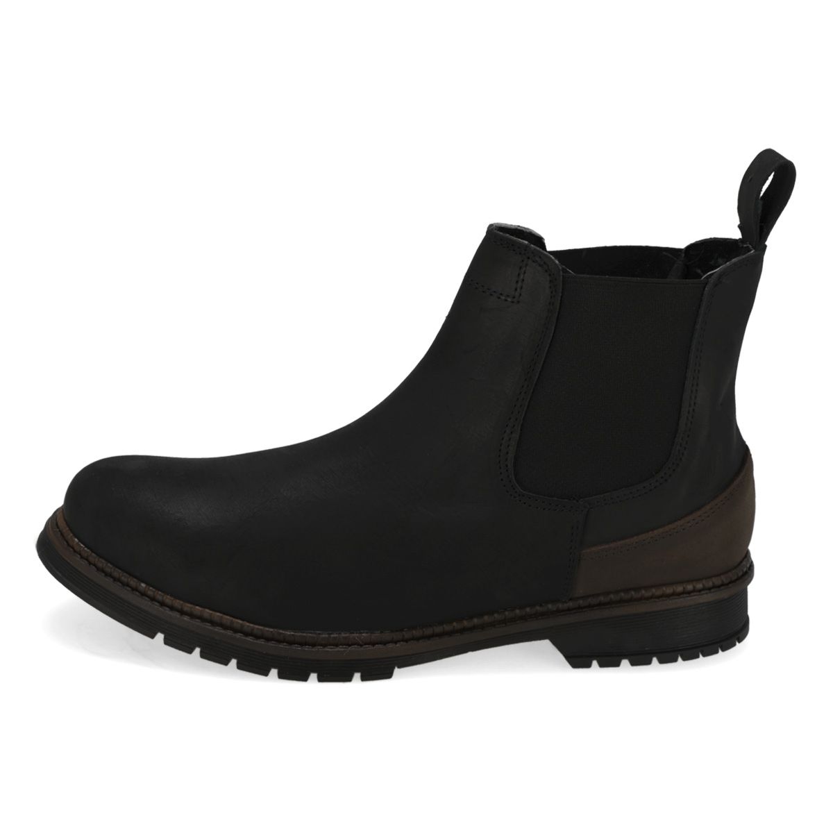 BOTA CASUAL HOMBRE ADRIANO BORZANI 022 NEGRO-OUTLET