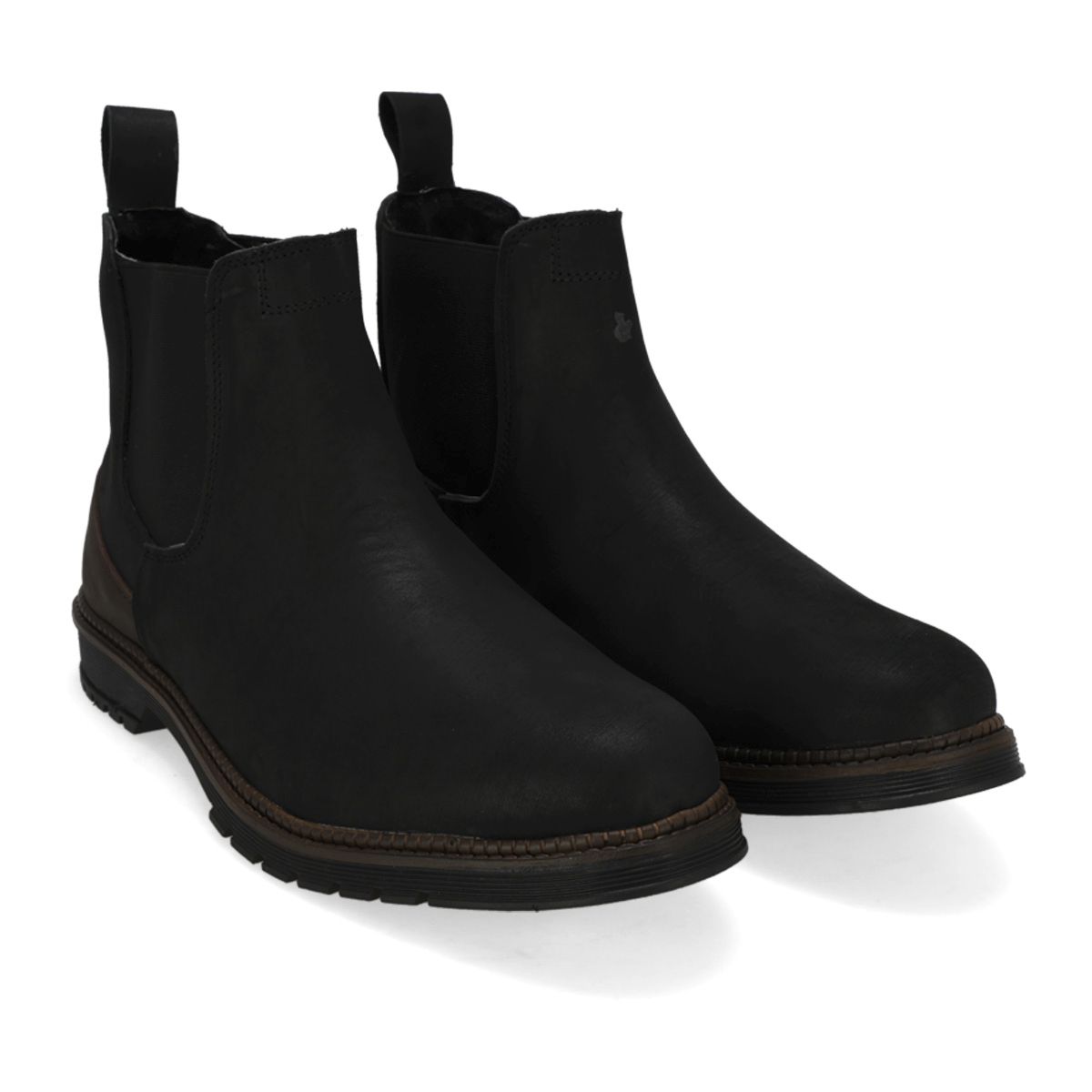 BOTA CASUAL HOMBRE ADRIANO BORZANI 022 NEGRO-OUTLET