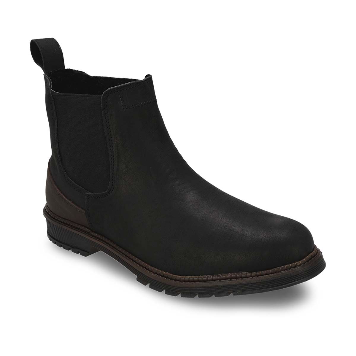 BOTA CASUAL HOMBRE ADRIANO BORZANI 022 NEGRO-OUTLET