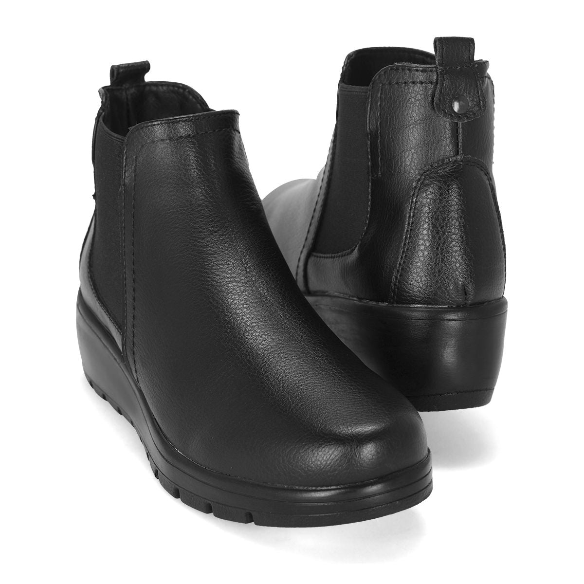 BOTÍN PISO MUJER BON WILD 5500 NEGRO-OUTLET