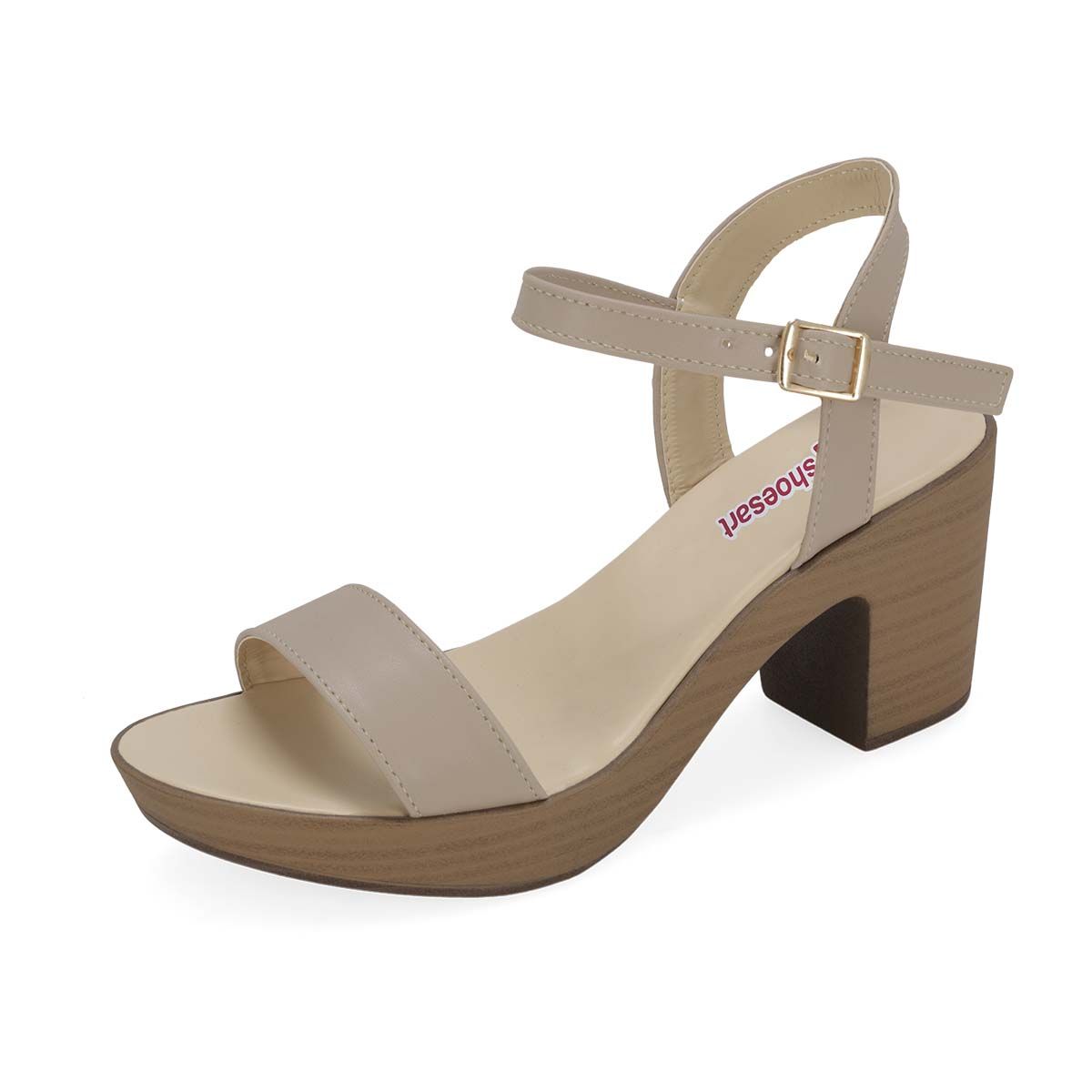 SANDALIA DE TACON MUJER SHOES ART 364 MAQUILLAJE-OUTLET