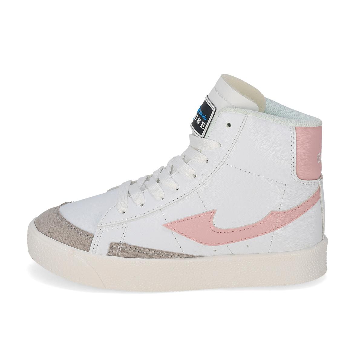 URBANO INFANTIL GUBE BLISER BLANCO/ROSA-OFERTA