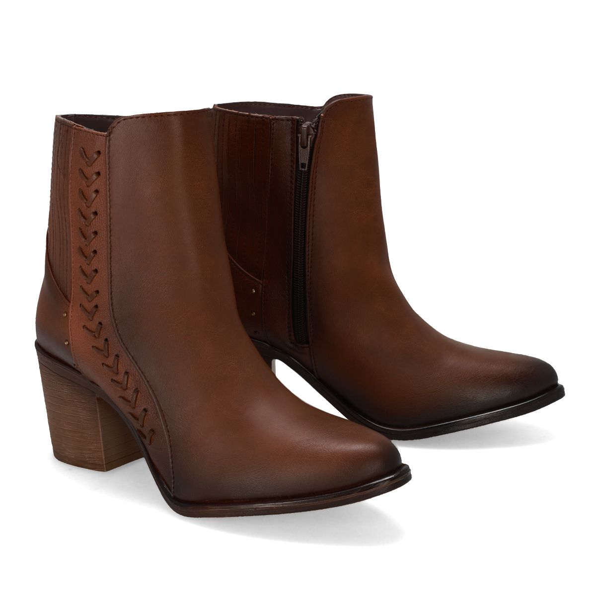 BOTIN TACON MUJER LADY CAROLINA 3013 CAMEL