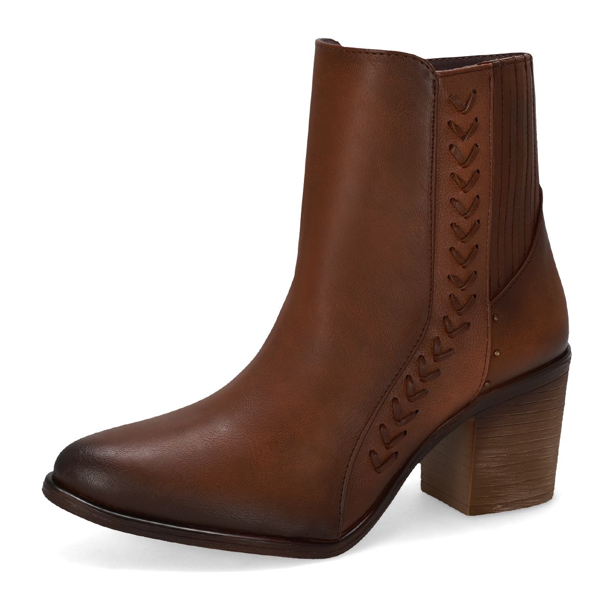 BOTIN TACON MUJER LADY CAROLINA 3013 CAMEL