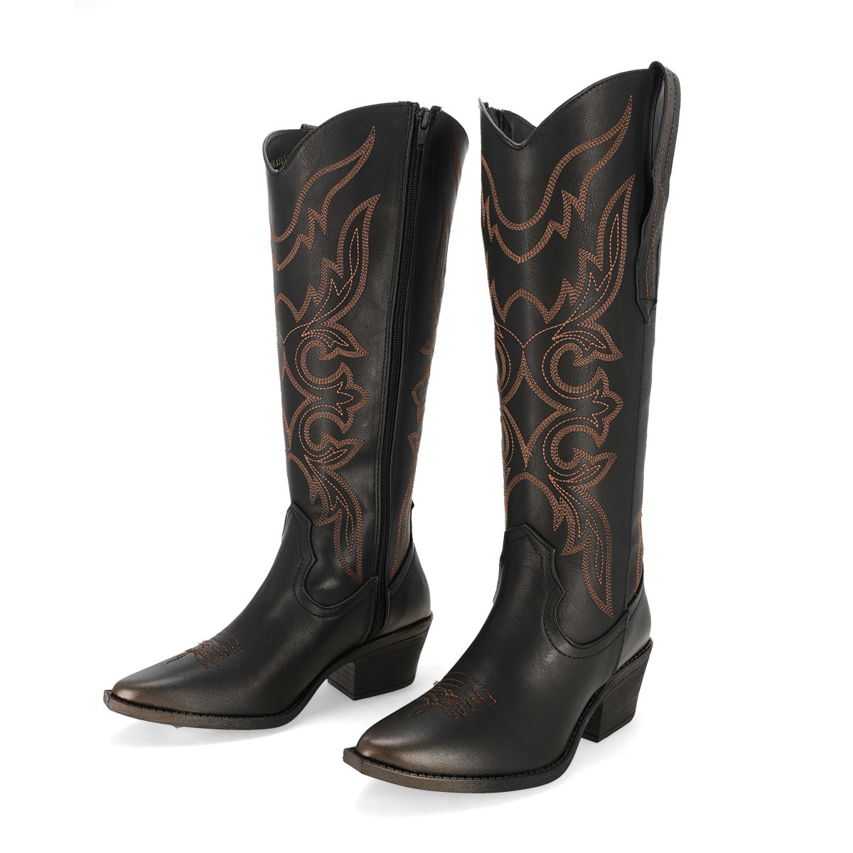 BOTA VAQUERA MUJER MAQUECH 8011 NEGRO