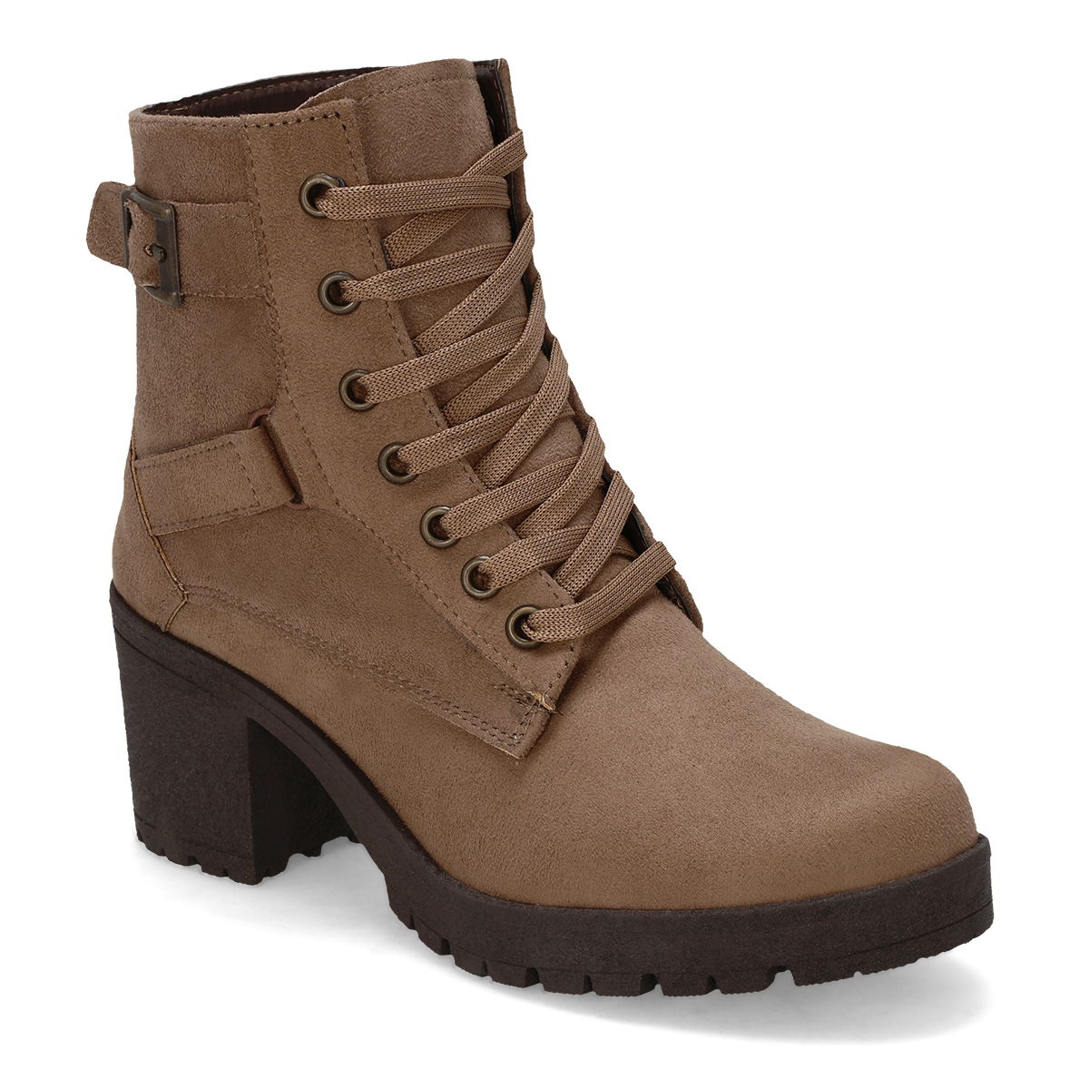 BOTIN TACON MUJER MANHATTAN SHOES 901 NUTRIA-OUTLET