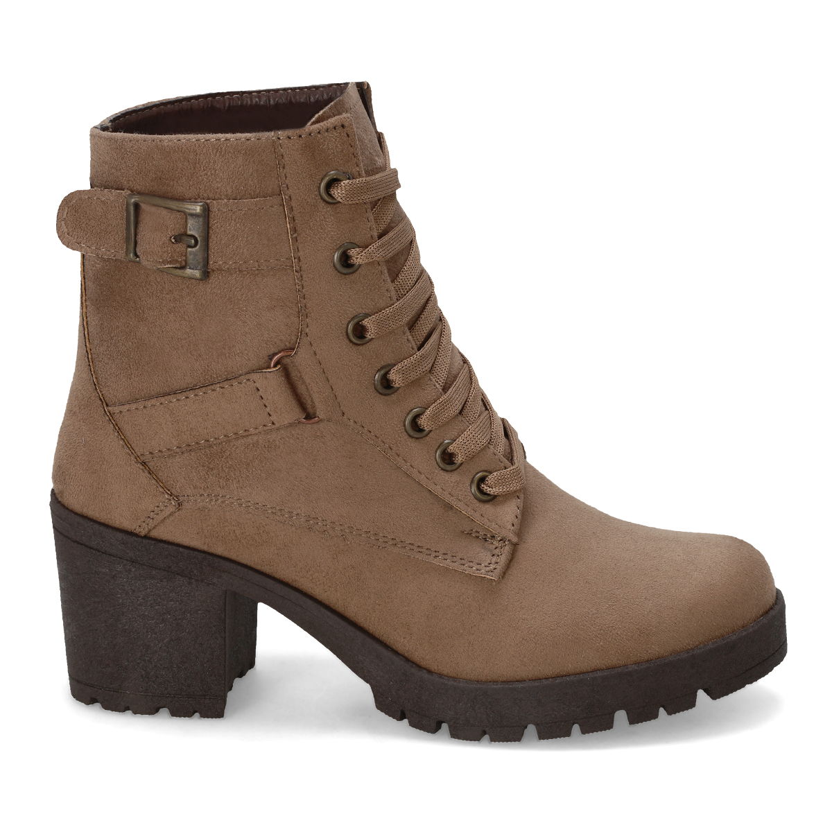 BOTIN TACON MUJER MANHATTAN SHOES 901 NUTRIA-OUTLET