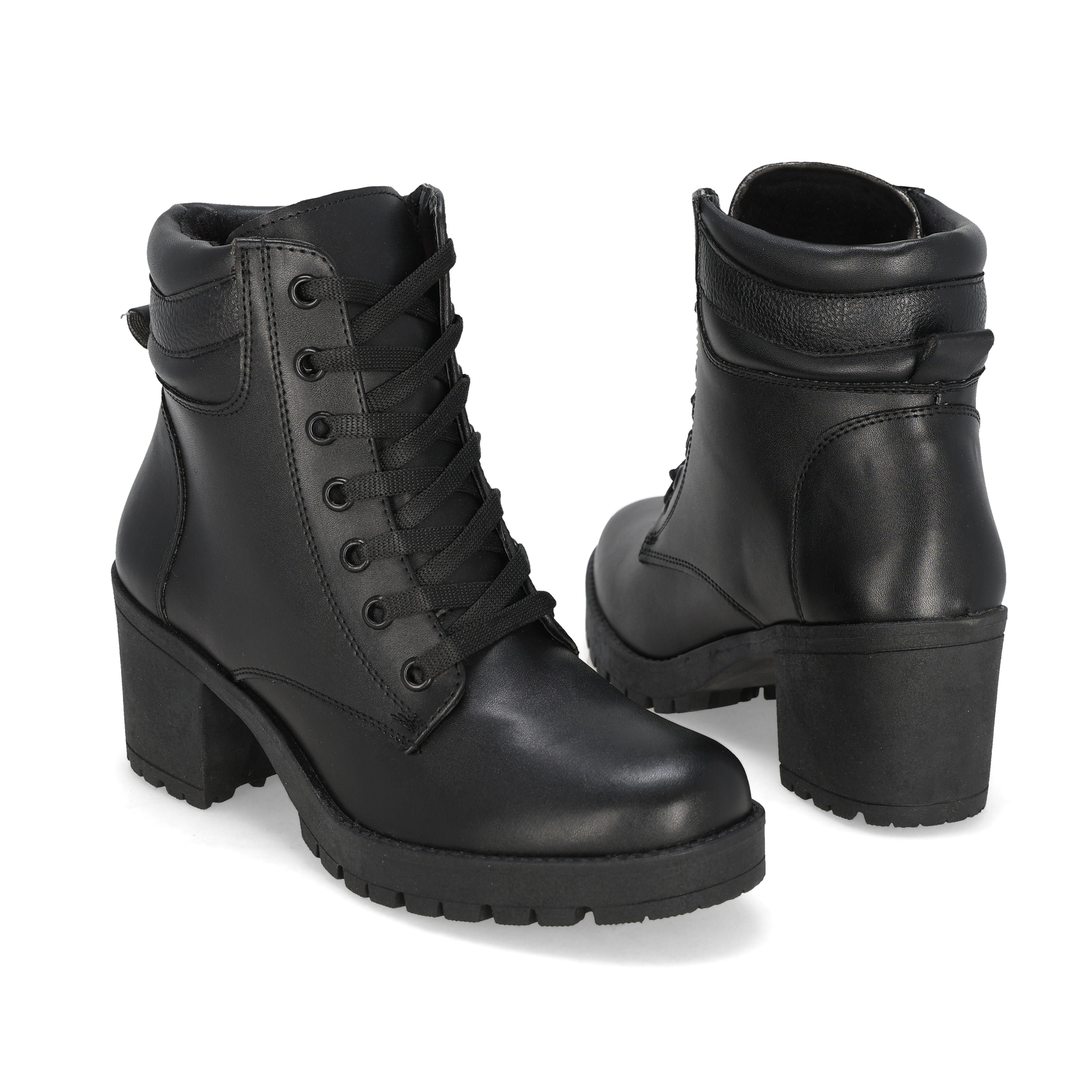 BOTIN TACON MUJER MANHATTAN SHOES 907 NEGRO