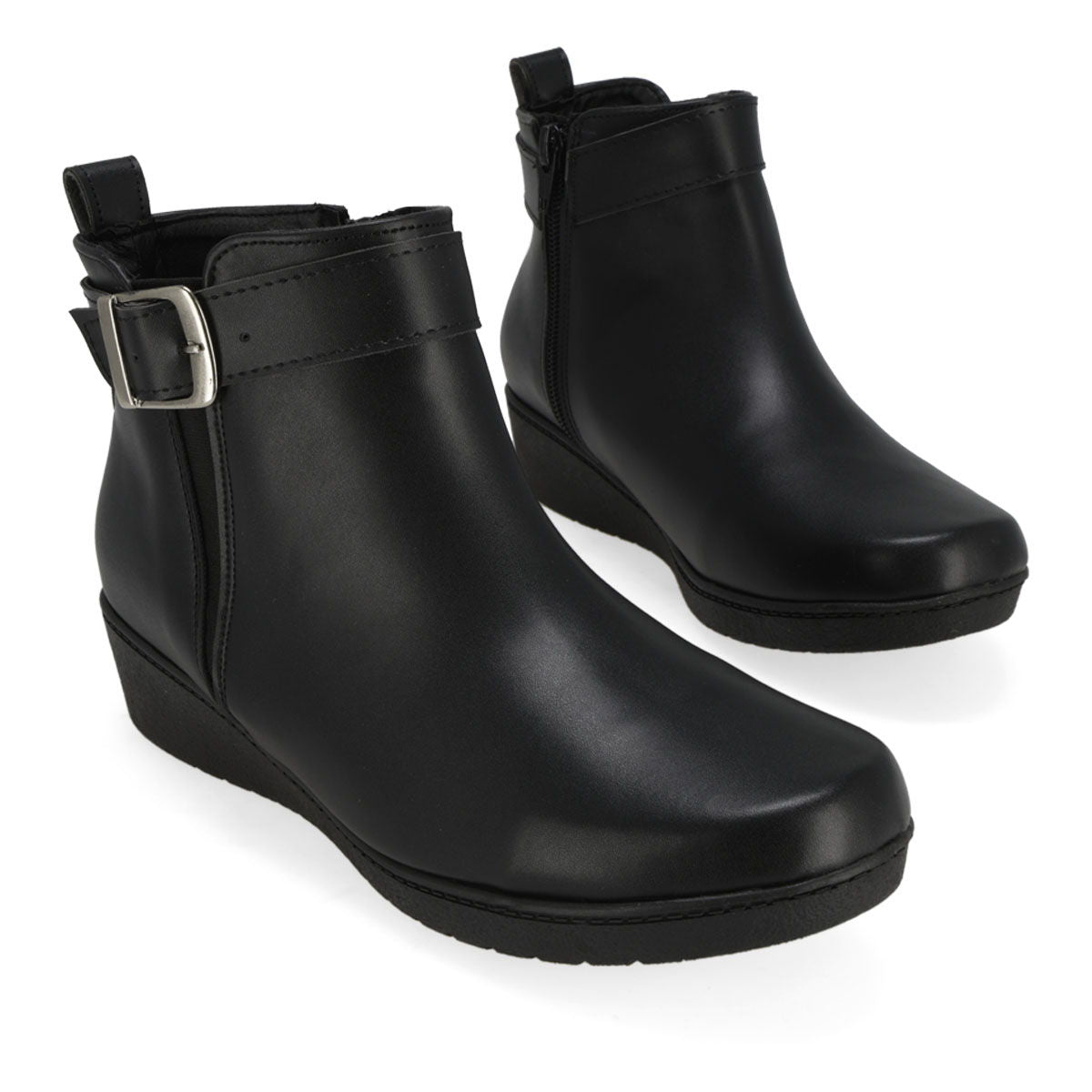 BOTÍN PISO MUJER SAMARA KAMILA 401 NEGRO-OFERTA