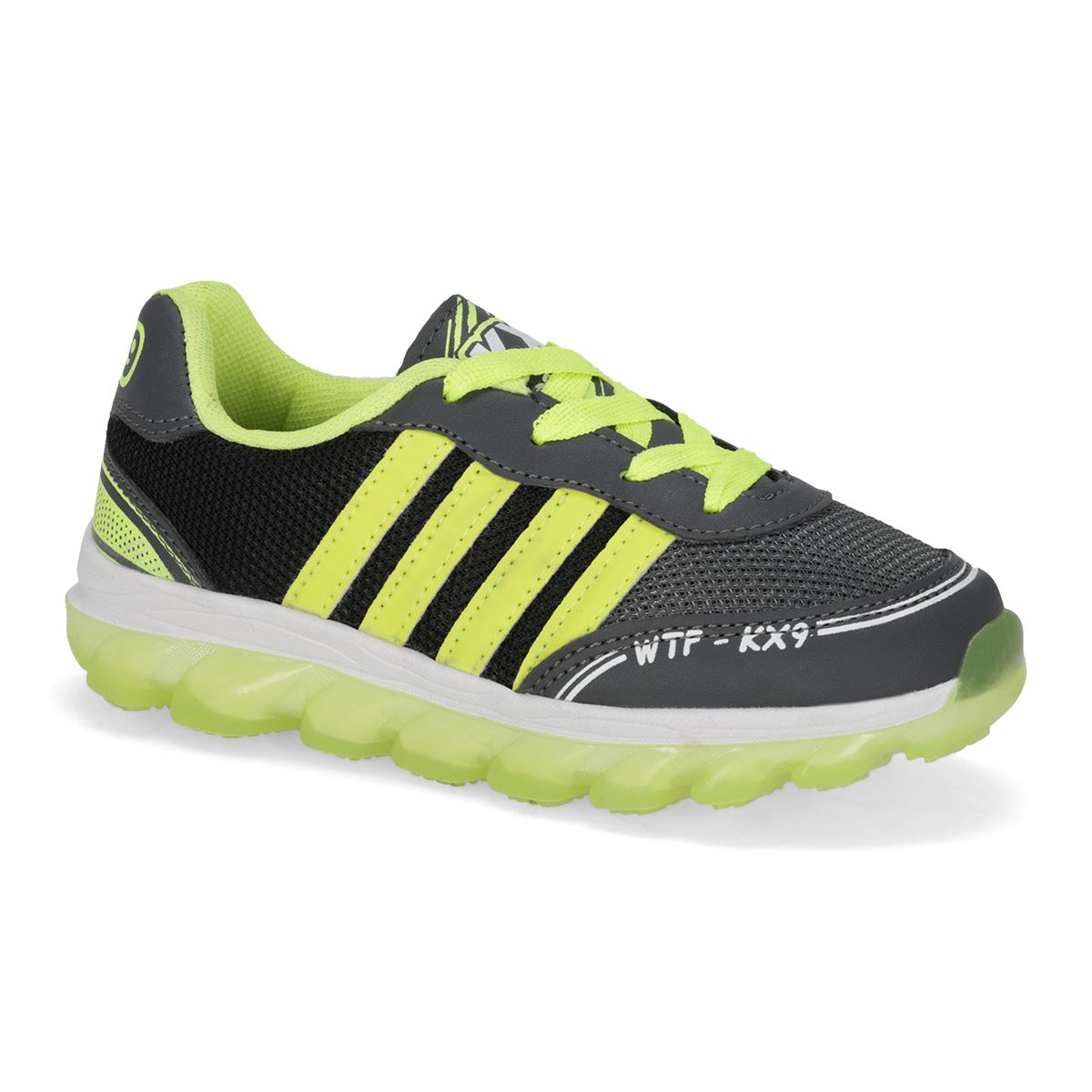 DEPORTIVO INFANTIL KX9 1525 OXFORD/NEGRO/AMARILLO -OUTLET