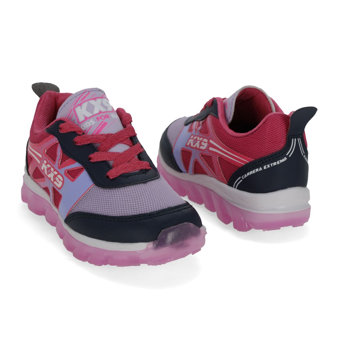 DEPORTIVO INFANTIL KX9 1526 MARINO/FIUSHA/LILA-OUTLET