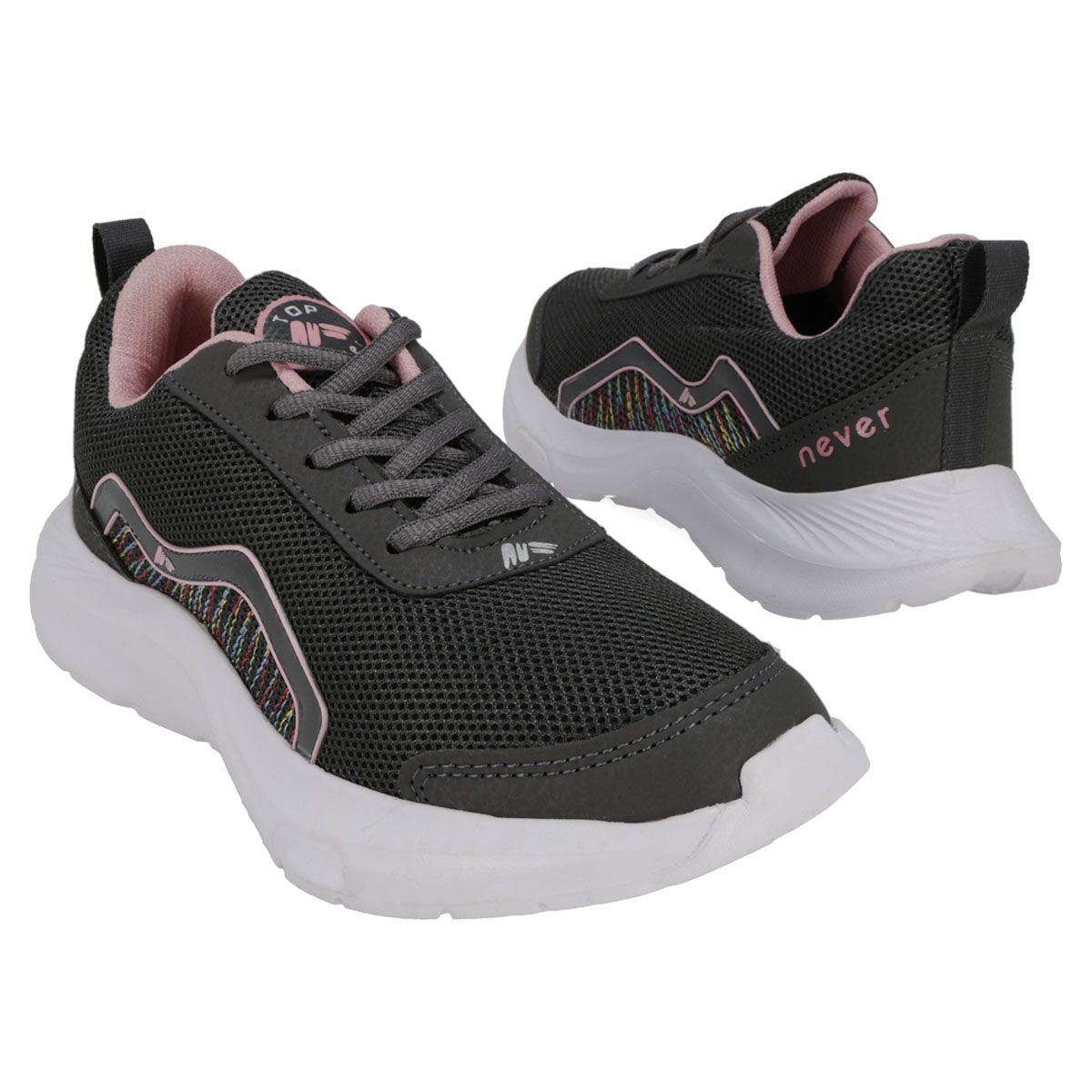 DEPORTIVO MUJER NEVER RUNNING 400 OXFORD/ROSA