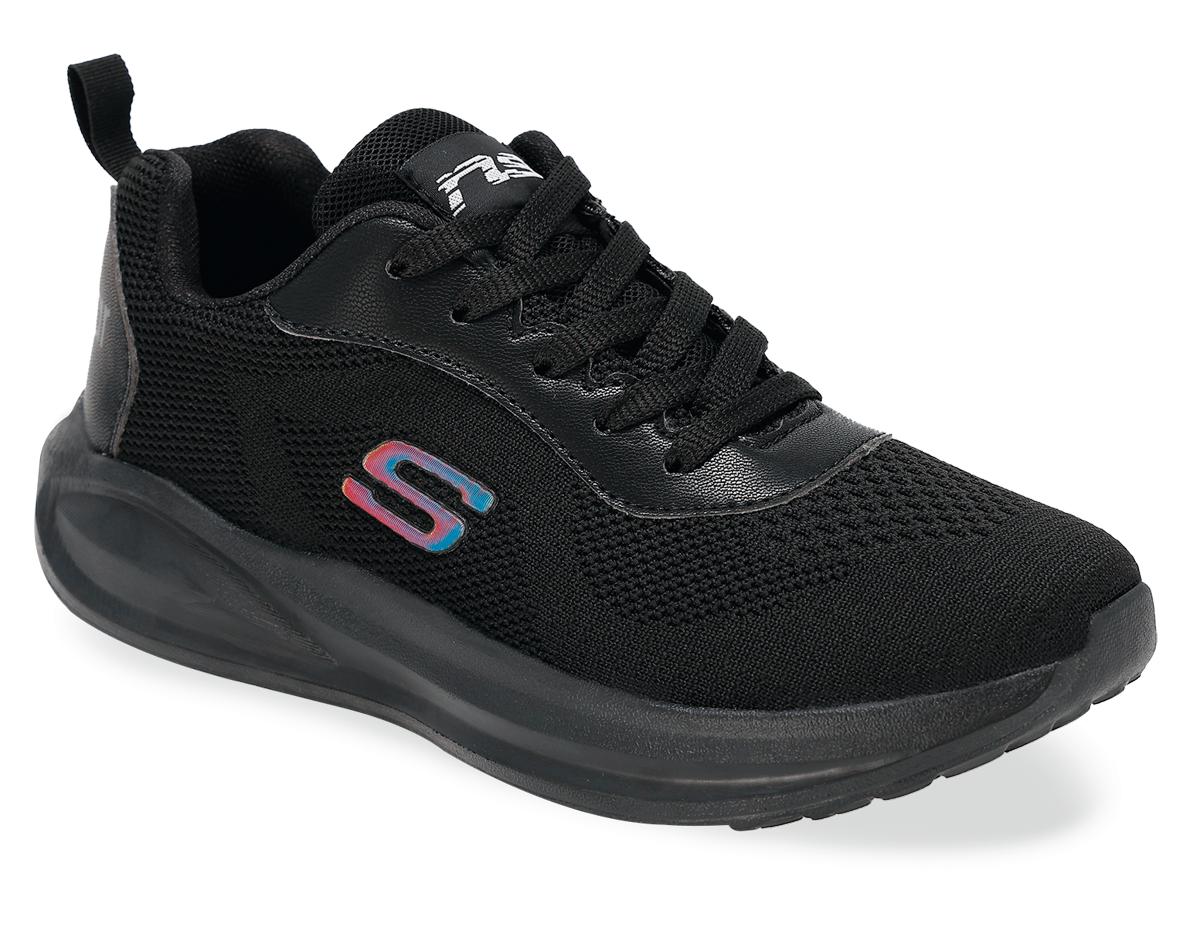 DEPORTIVO MUJER NEW STAR RN-22 NEGRO TOTAL-OFERTA
