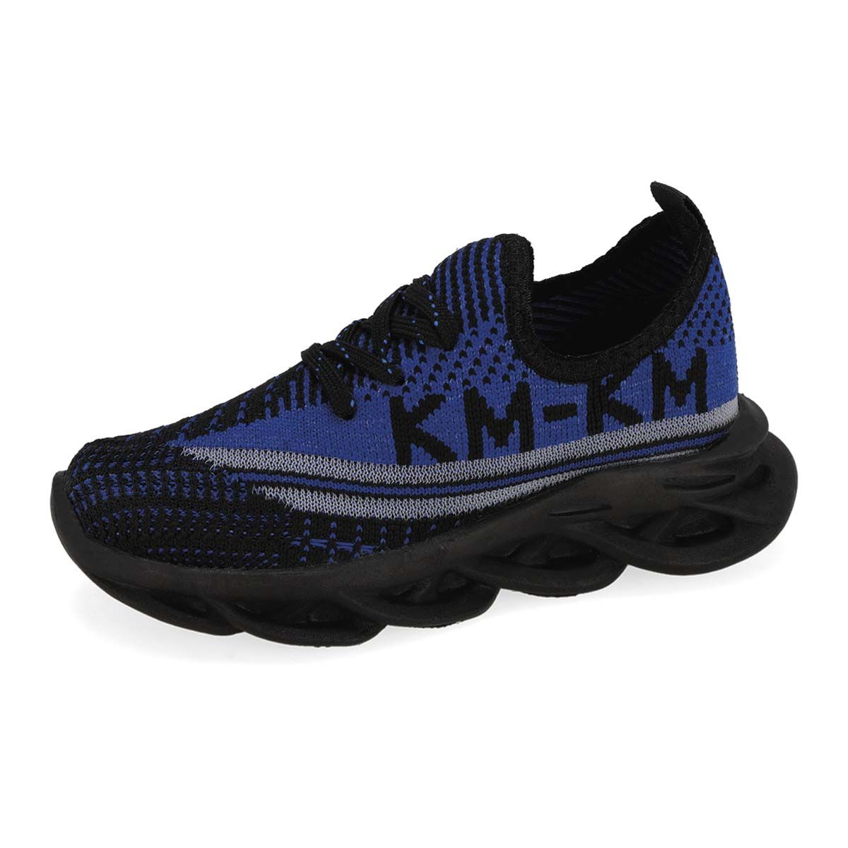 DEPORTIVO INFANTIL KISS ME 026 NEGRO/NEGRO/REY-OUTLET