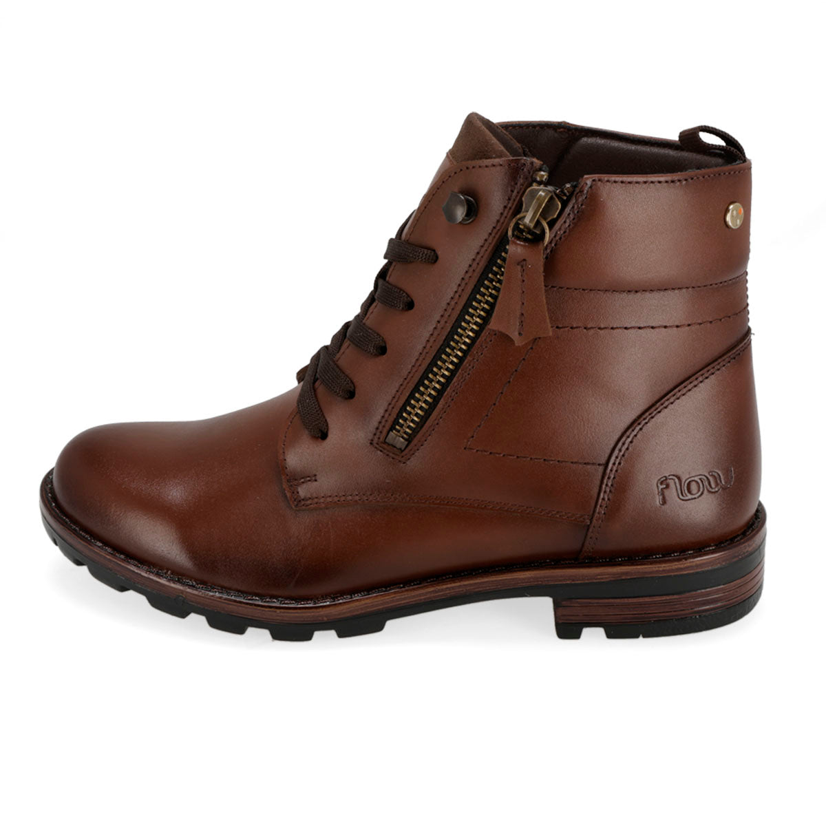 BOTÍN PISO MUJER TRIPLES FLOW 37091 CAFE-OUTLET