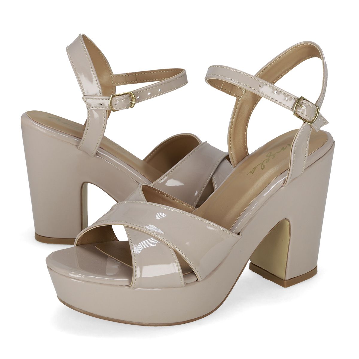 SANDALIA DE TACON MUJER ANGELA 250244 MAQUILLAJE-OUTLET