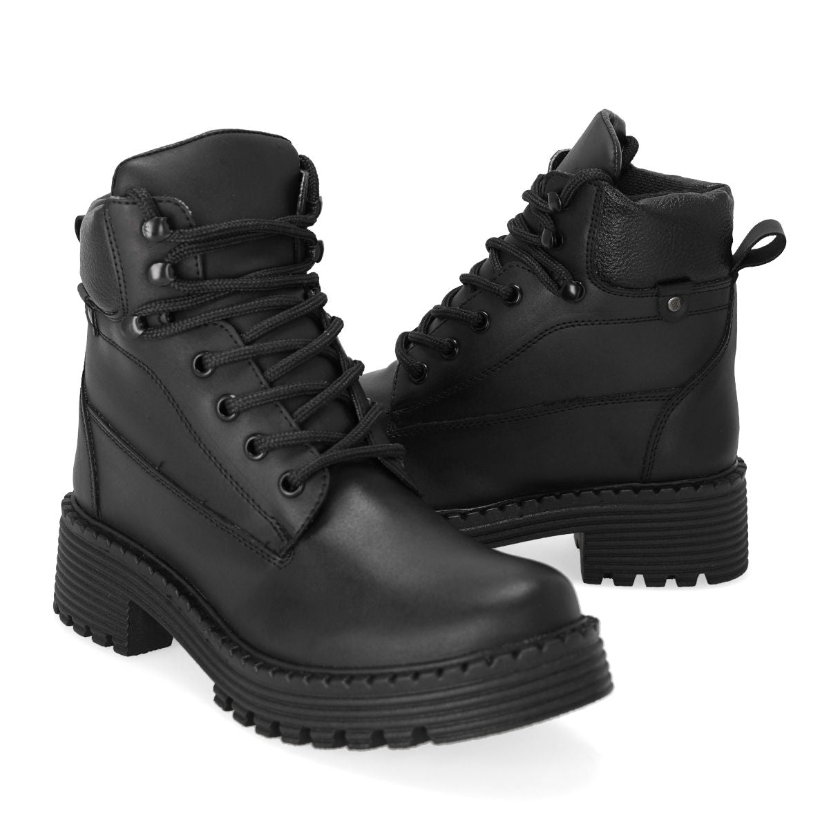 BOTA CASUAL MUJER MANHATTAN SHOES 4051 NEGRO-OFERTA