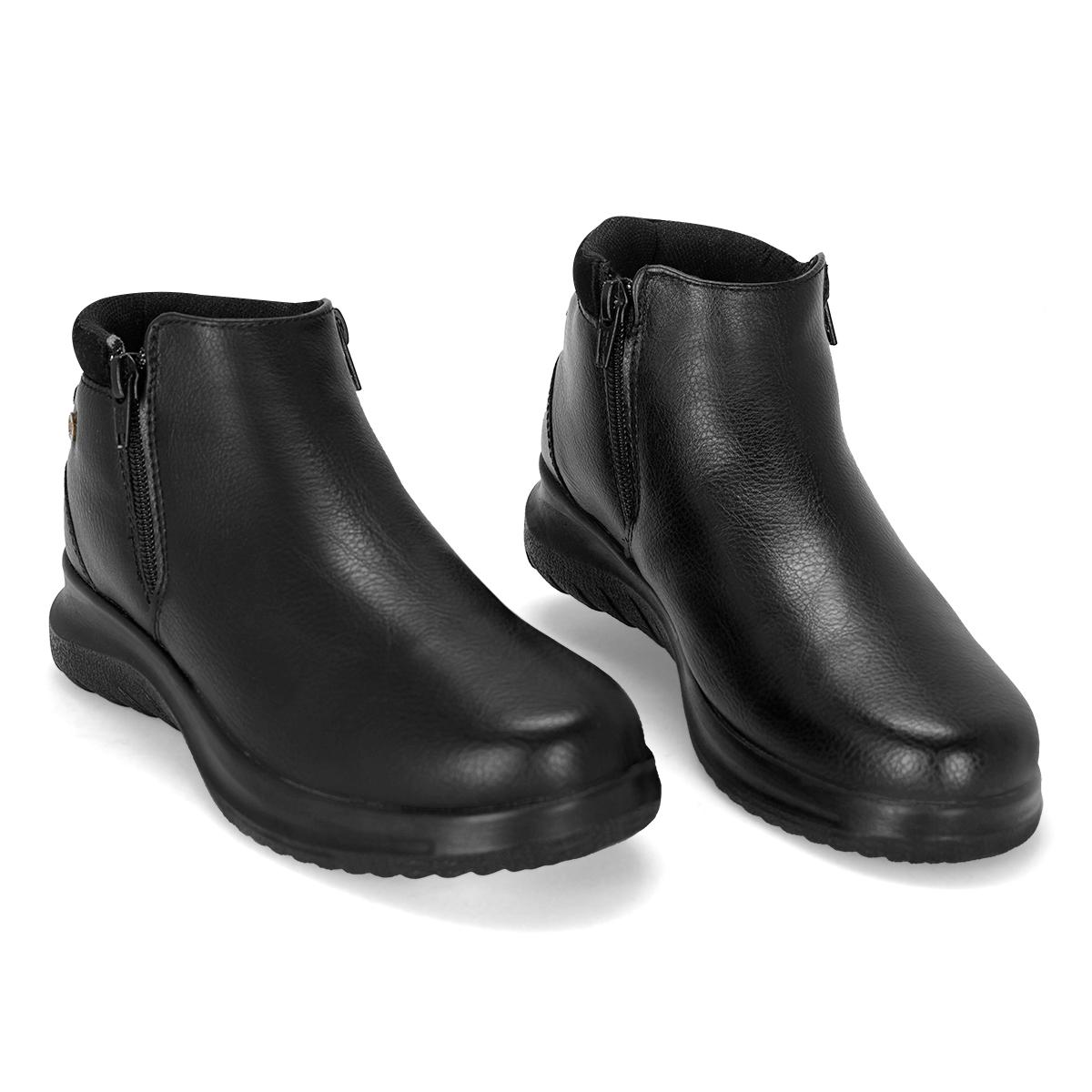 BOTÍN PISO MUJER BON WILD 5001 NEGRO