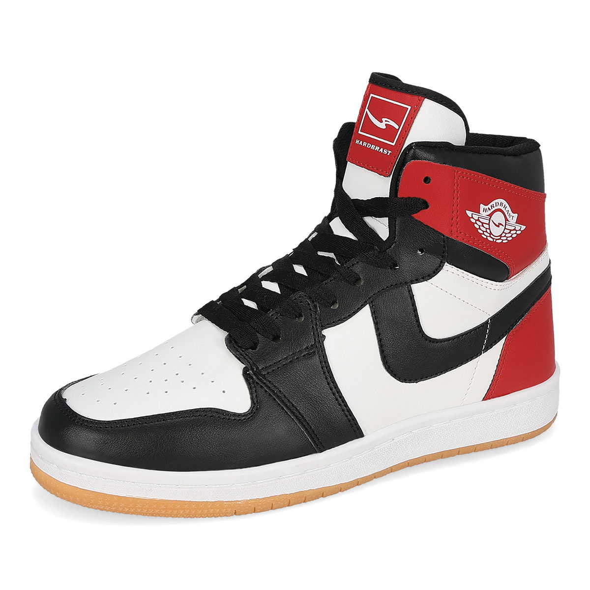 URBANO INFANTIL HARDBRAST HB2021 BLANCO/NEGRO/ROJO-OFERTA