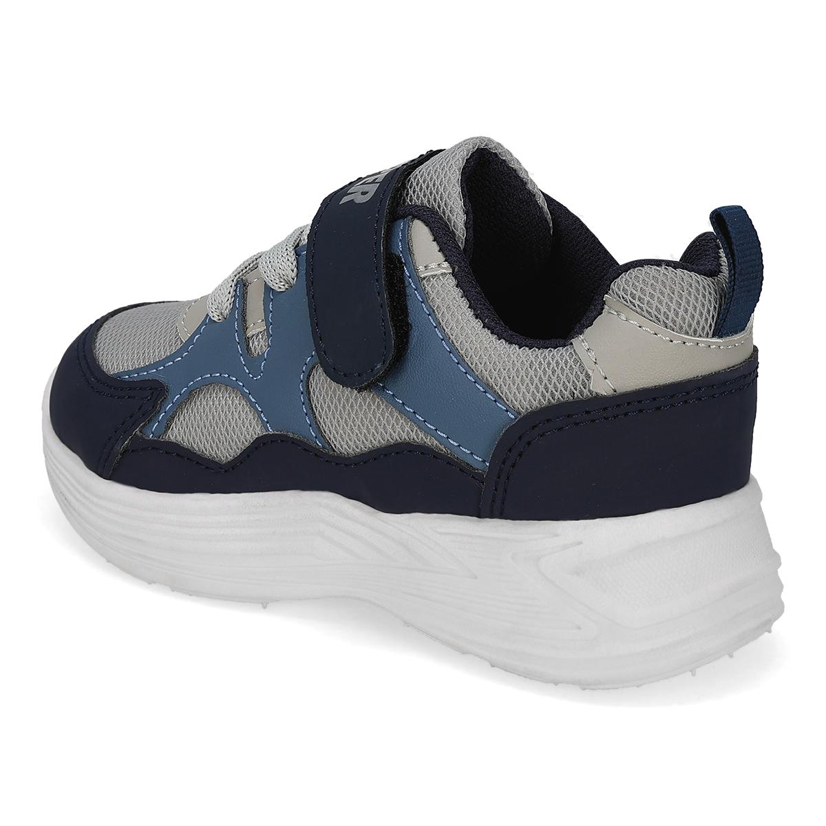 DEPORTIVO INFANTIL GARPER 590 GRIS/DENIM/MARINO