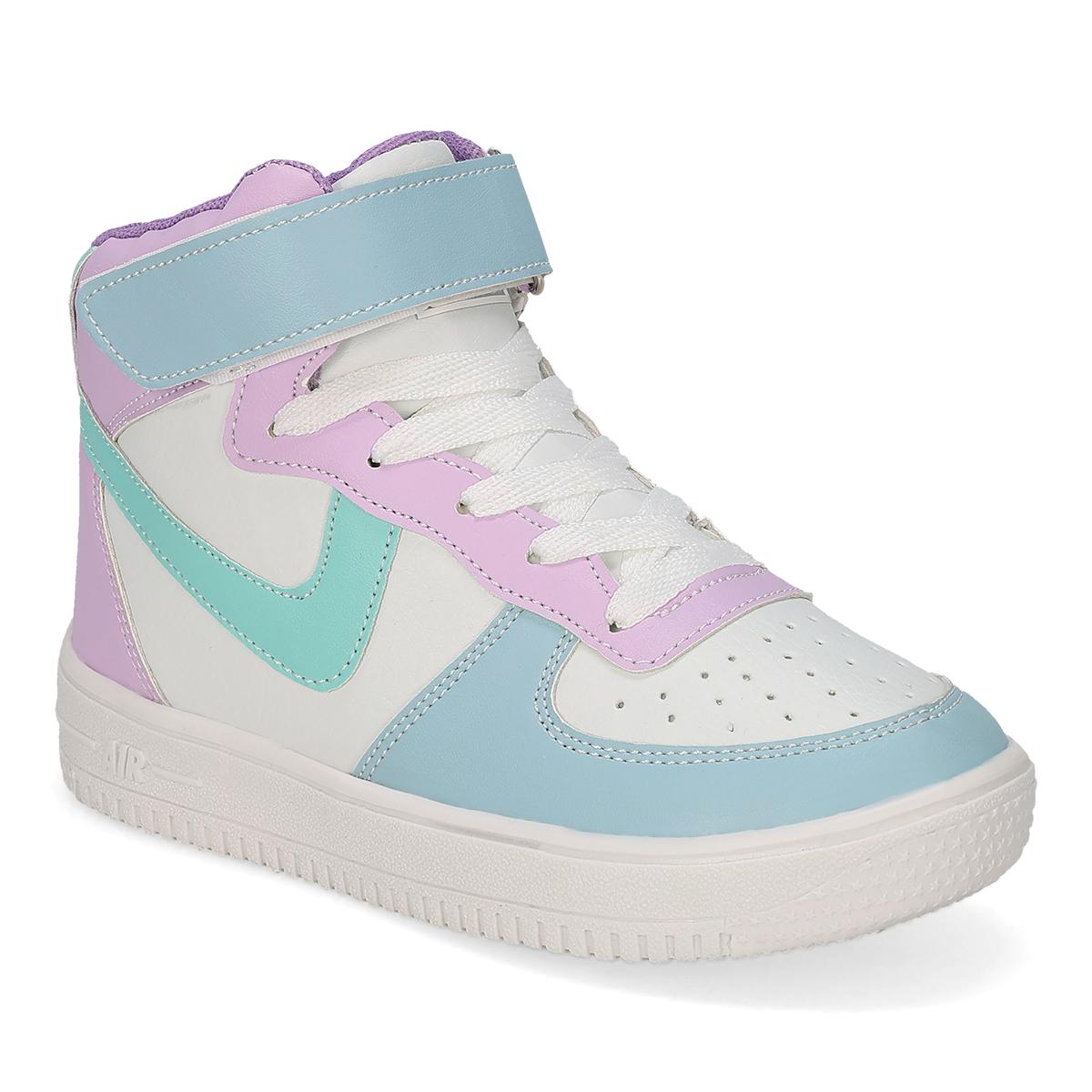 URBANO INFANTIL MS RUNNING 231-14 BLANCO/CIELO/LILA -OFERTA