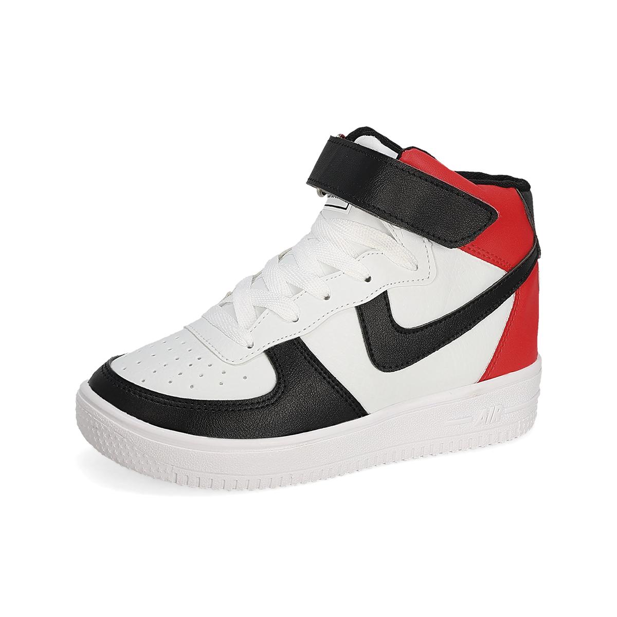 URBANO INFANTIL MS RUNNING 231-14 BLANCO/NEGRO/ROJO