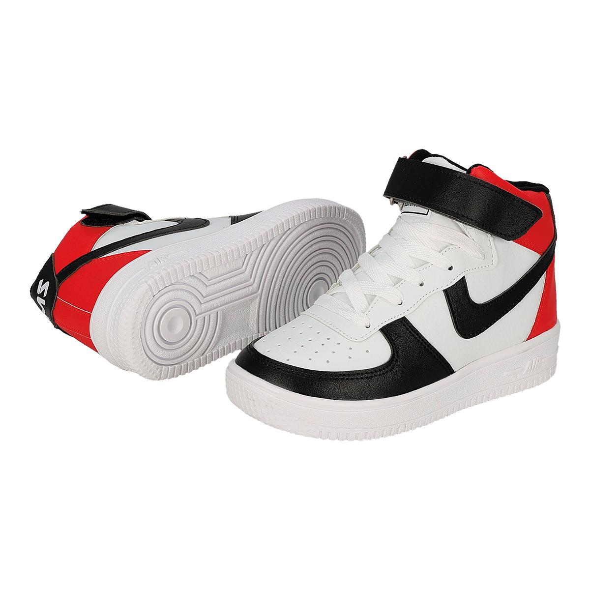 URBANO INFANTIL MS RUNNING 231-14 BLANCO/NEGRO/ROJO