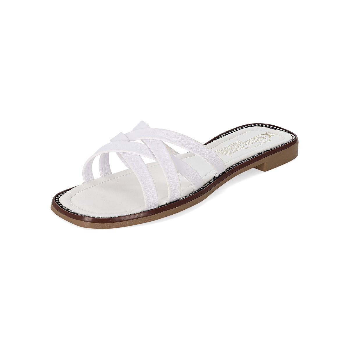SANDALIA PISO MUJER ADRIANA BORZANI 602 BLANCO-OUTLET