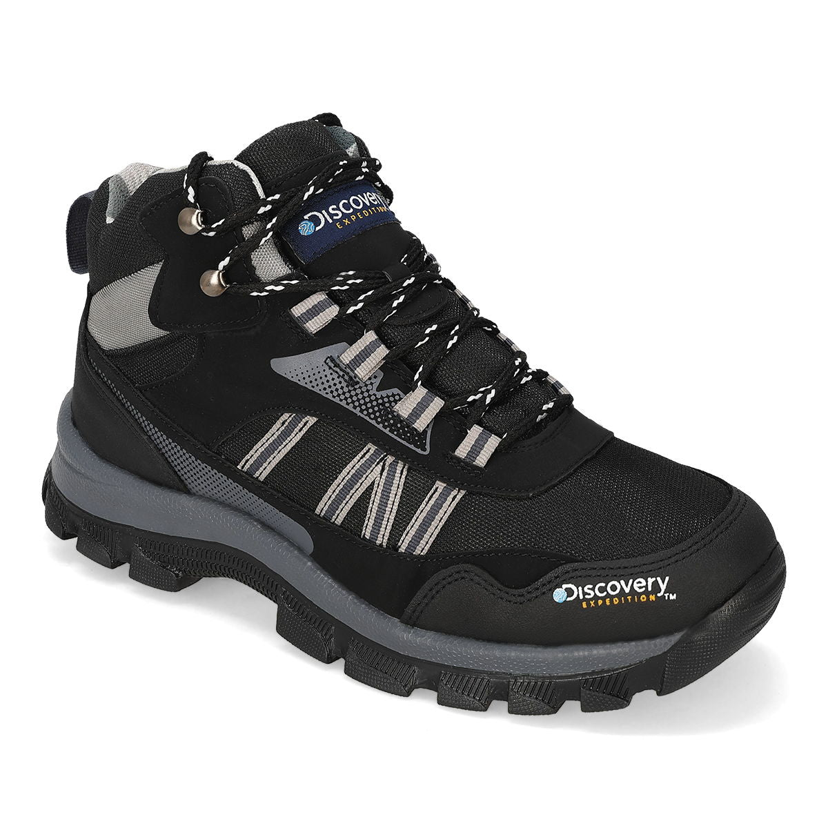 BOTA HIKING HOMBRE DISCOVERY 2412 NEGRO-OFERTA