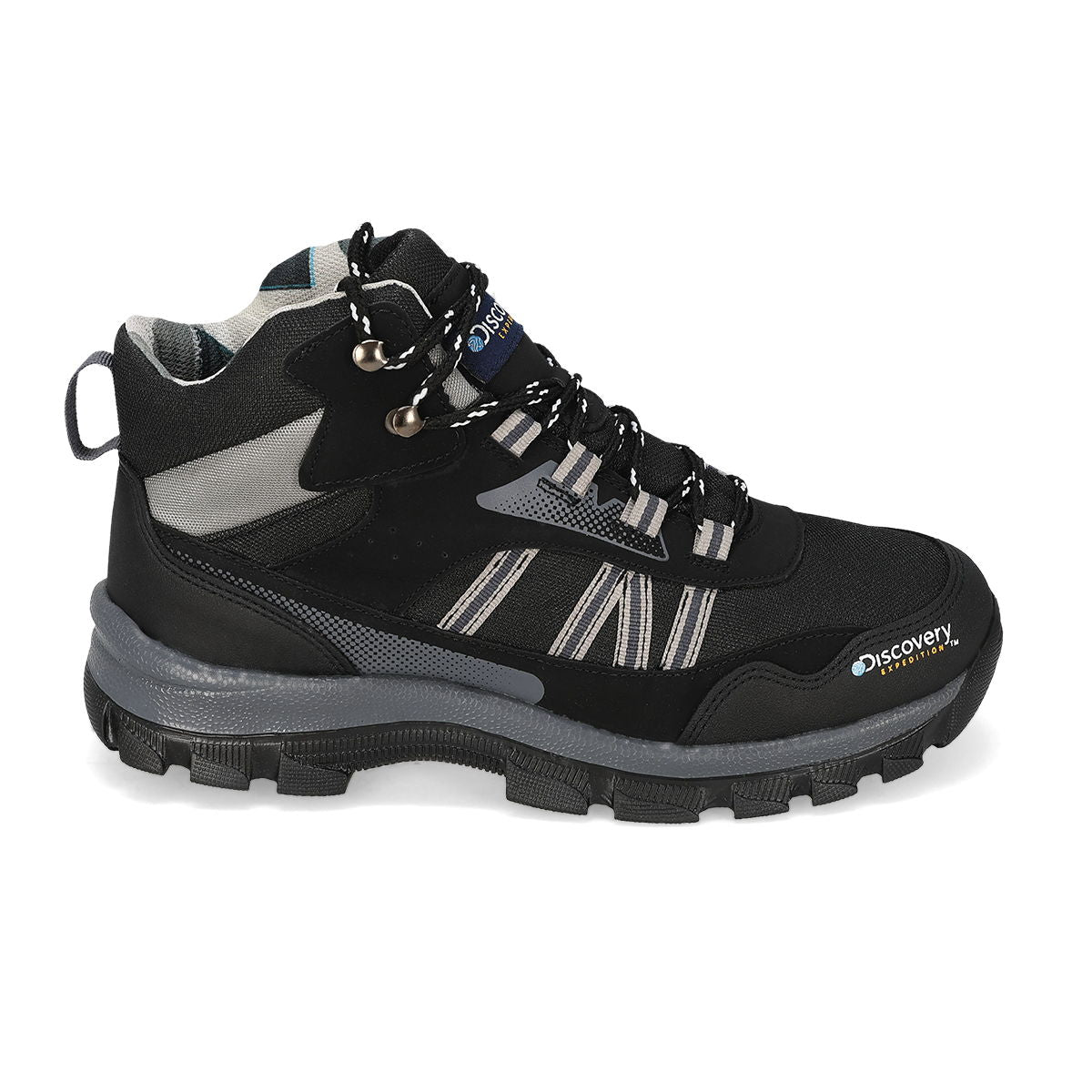 BOTA HIKING HOMBRE DISCOVERY 2412 NEGRO-OFERTA