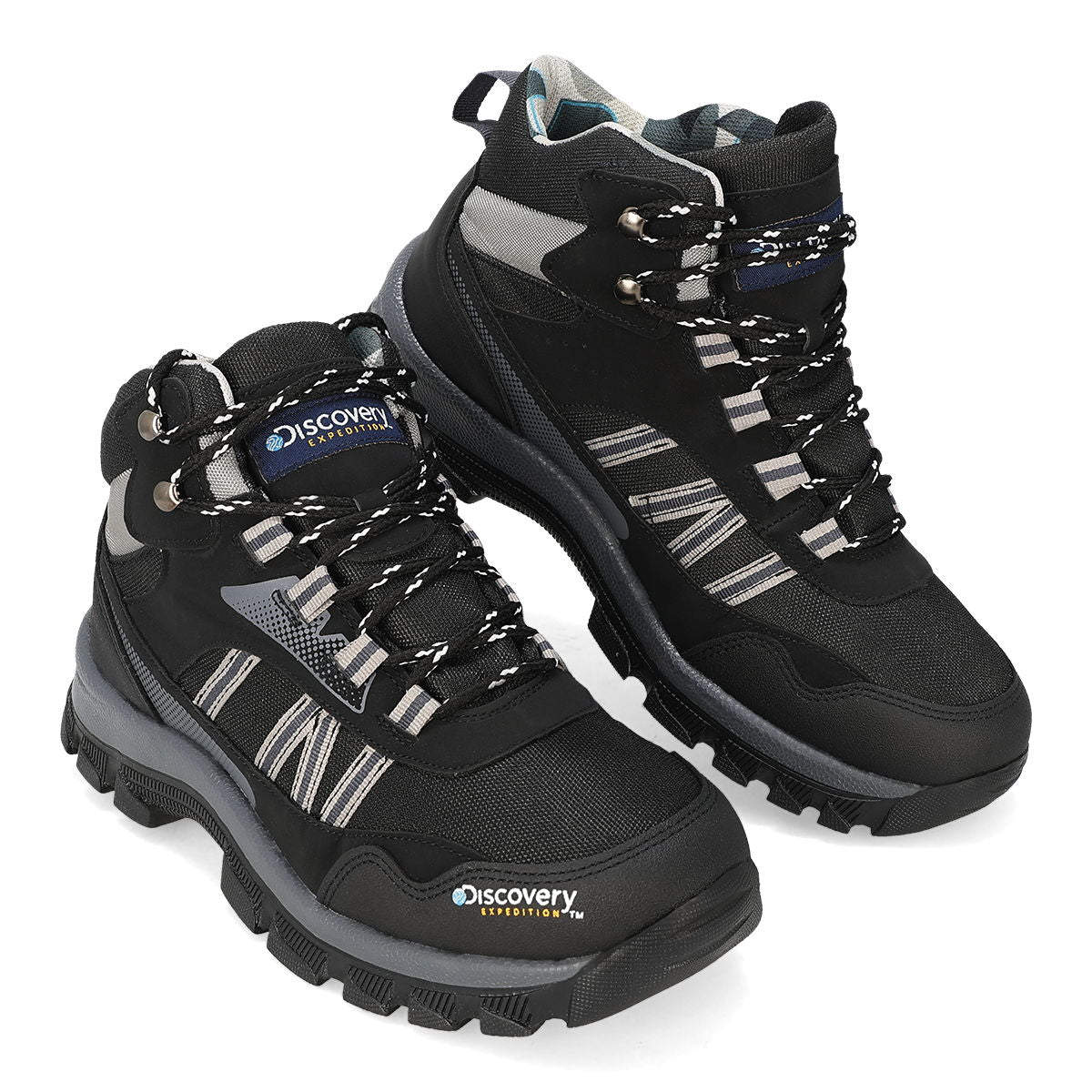 BOTA HIKING HOMBRE DISCOVERY 2412 NEGRO-OUTLET
