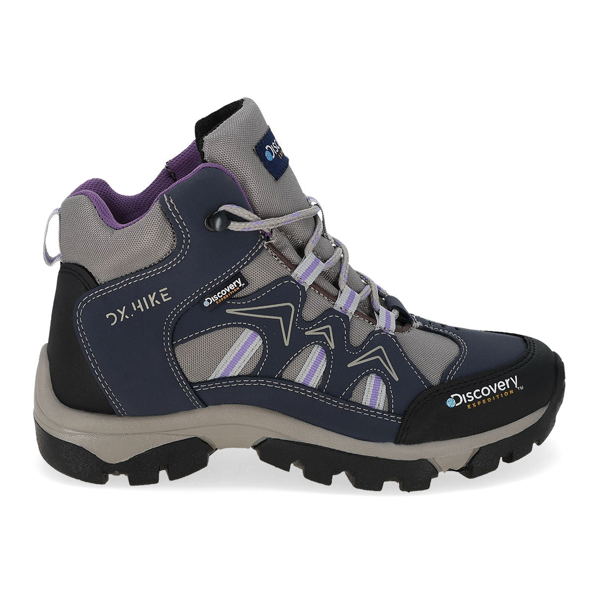 BOTA HIKING MUJER DISCOVERY 2505 GRIS/MARINO