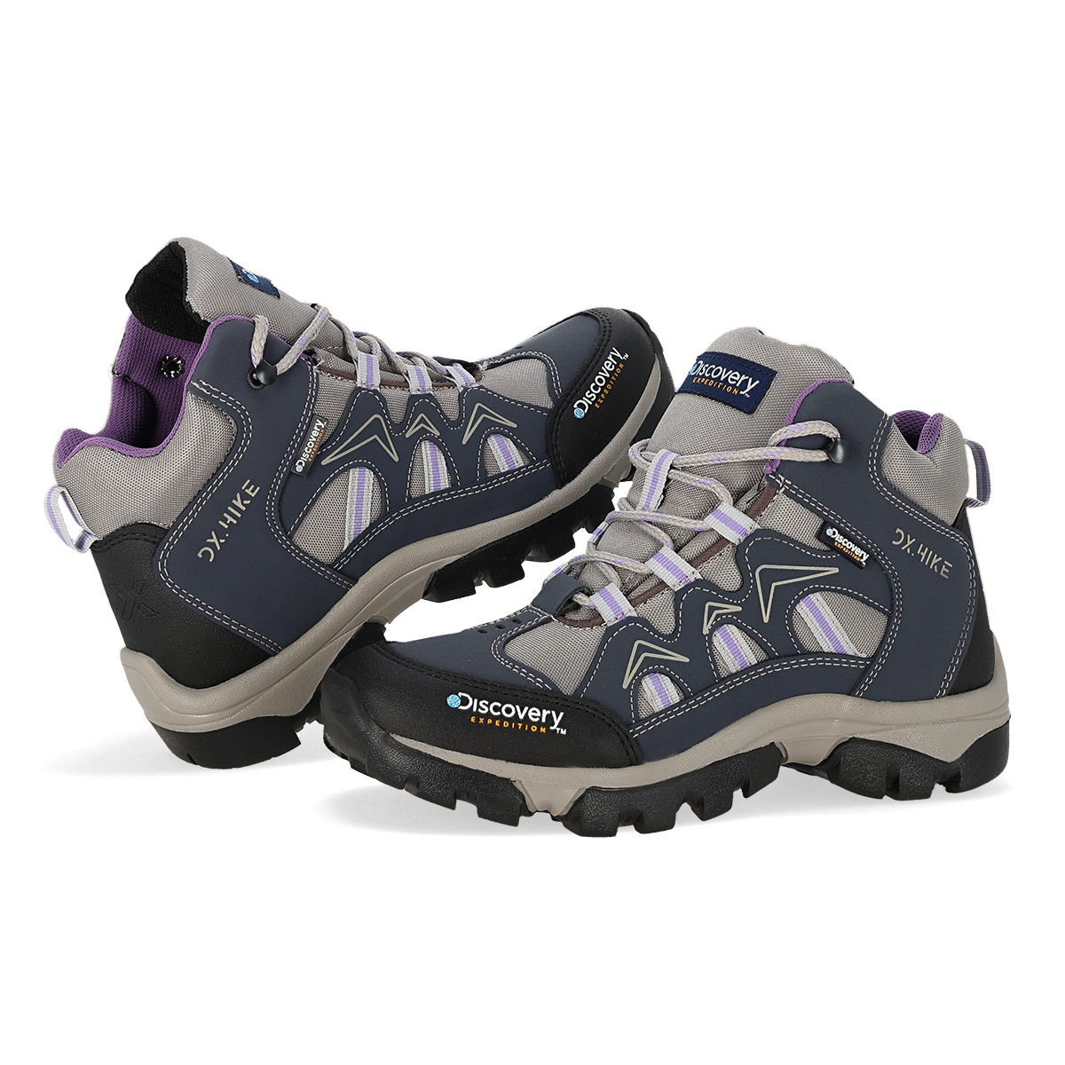 BOTA HIKING MUJER DISCOVERY 2505 GRIS/MARINO