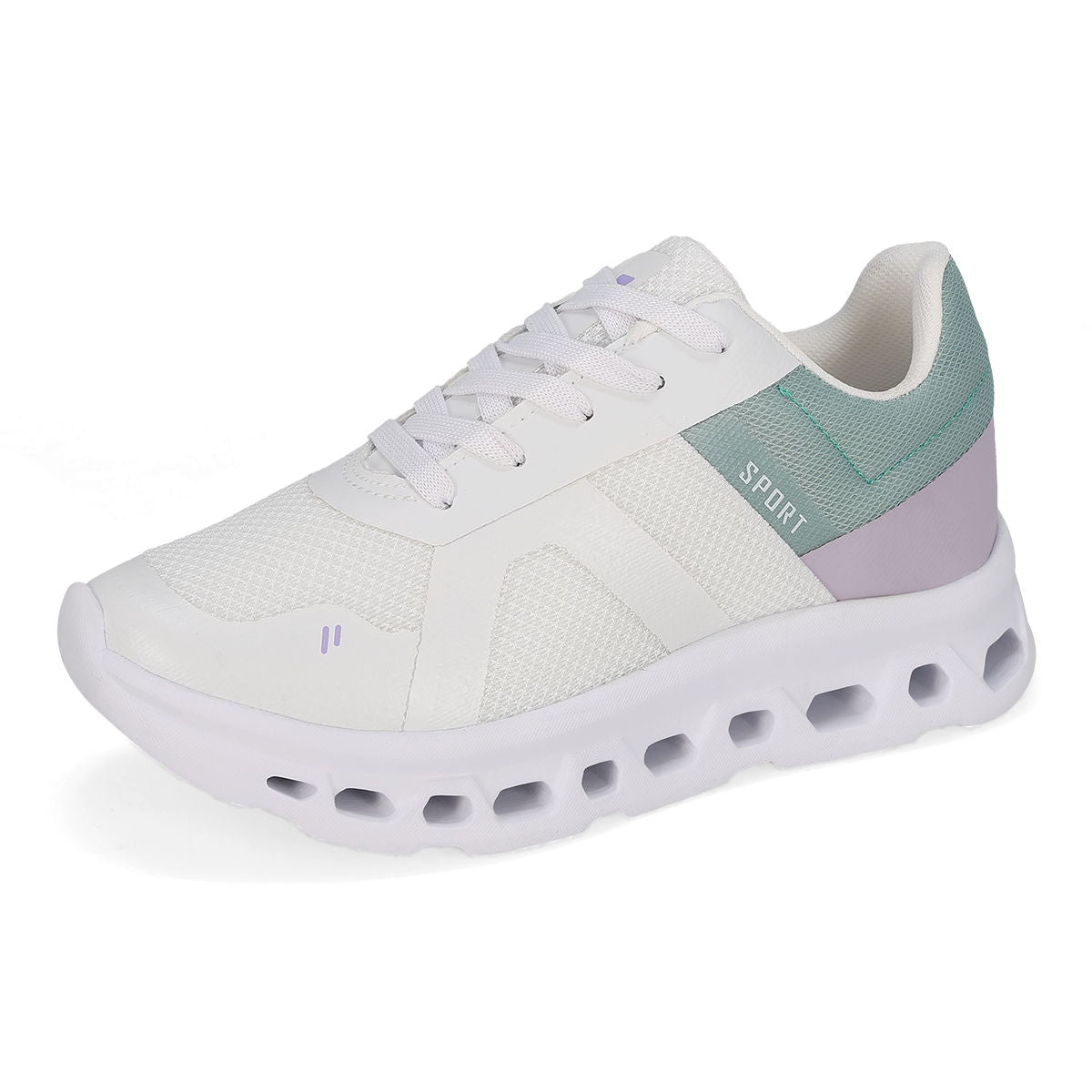 DEPORTIVO MUJER ITZA UP 600 BLANCO/MENTA/LILA-OUTLET