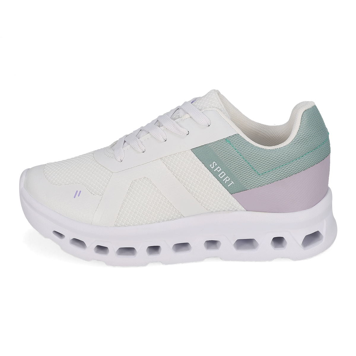 DEPORTIVO MUJER ITZA UP 600 BLANCO/MENTA/LILA-OUTLET
