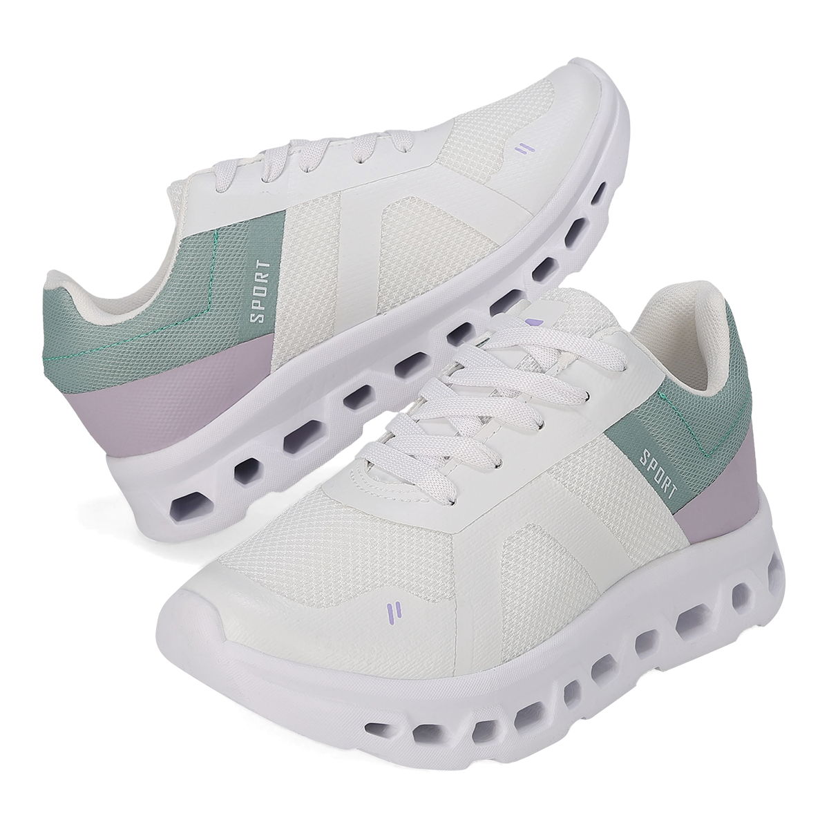 DEPORTIVO MUJER ITZA UP 600 BLANCO/MENTA/LILA-OUTLET