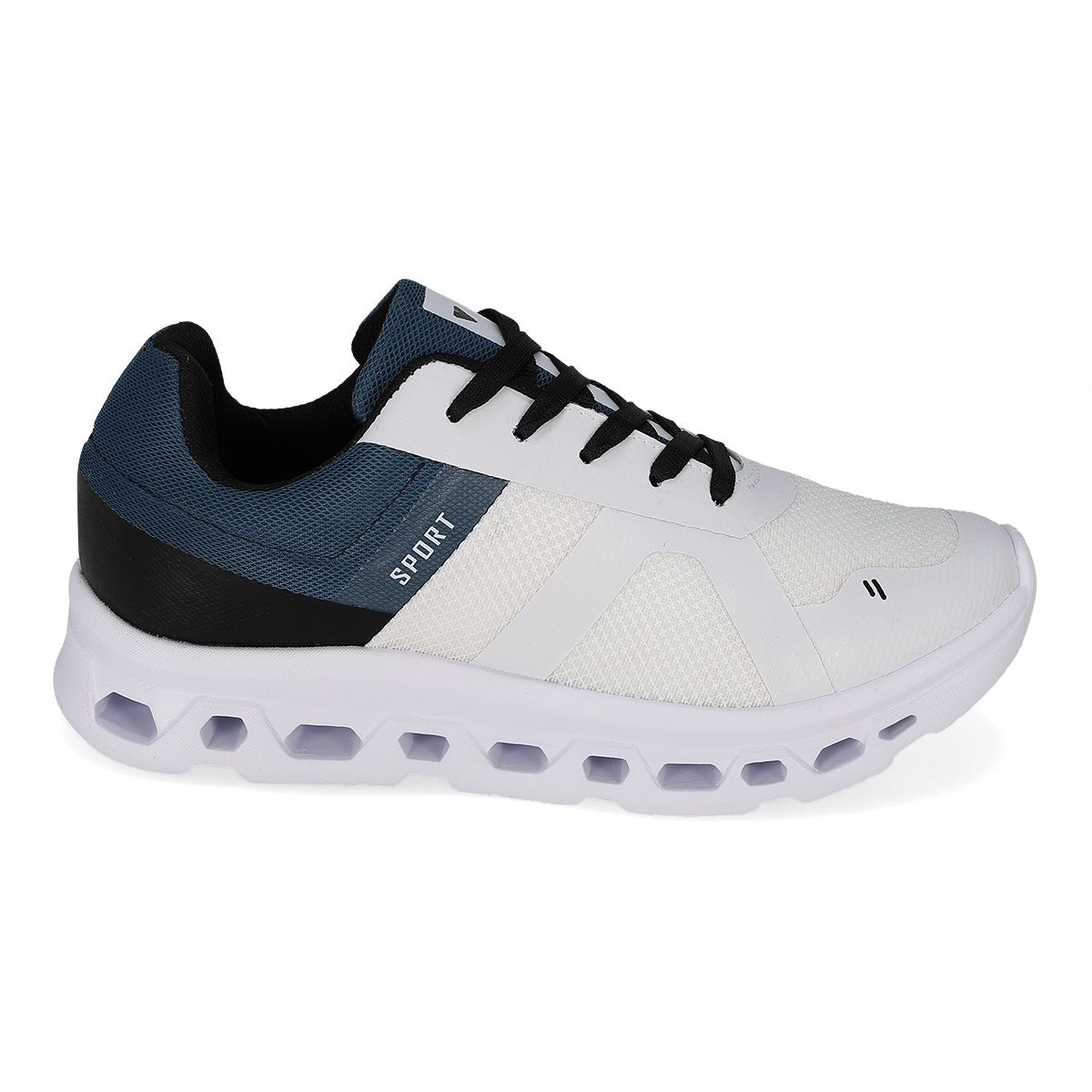 DEPORTIVO HOMBRE ITZA UP 600 BLANCO/MARINO-OUTLET