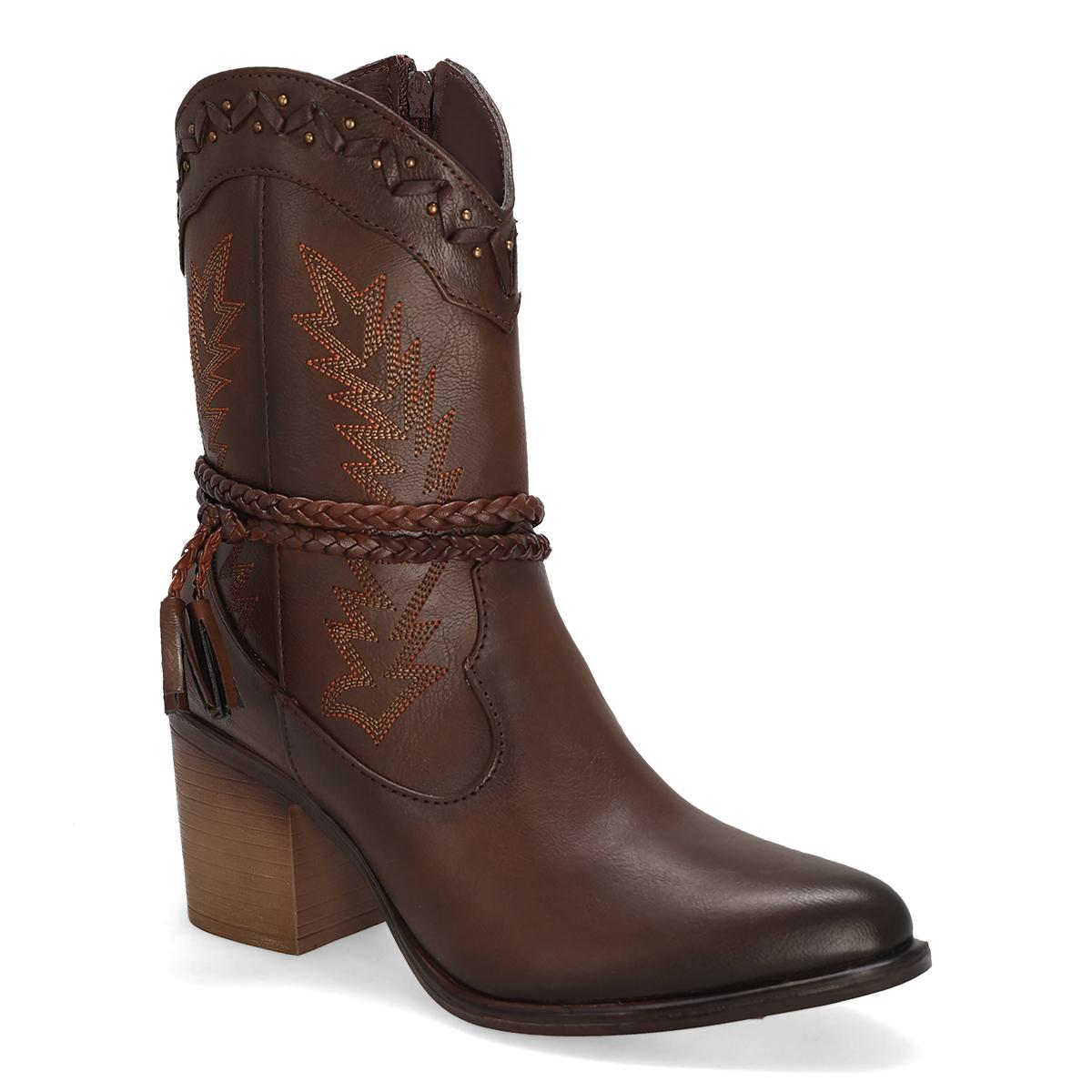BOTA VAQUERA MUJER MAQUECH 3015 MOKA